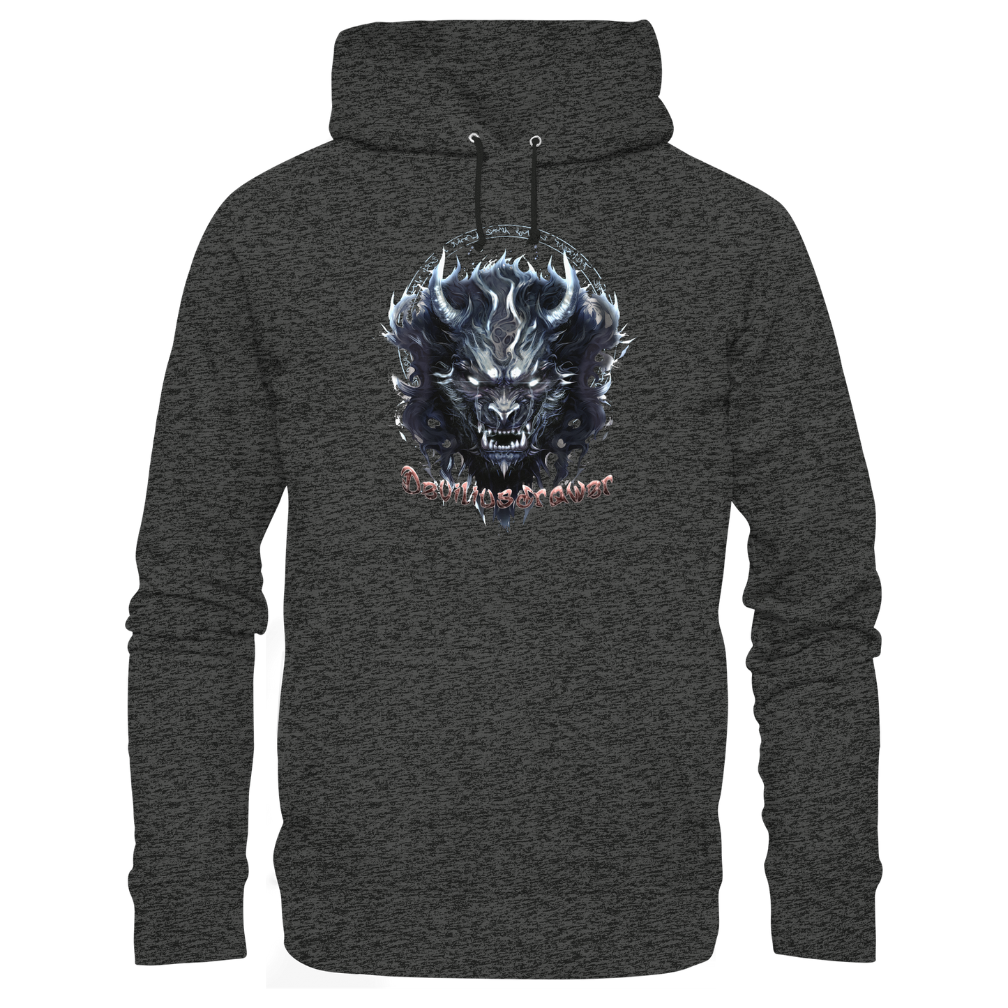 Deviliusdrawer Dark Wolf Mask - Organic Basic Hoodie