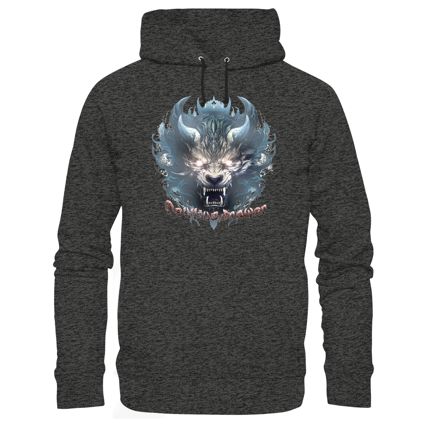 Deviliusdrawer Water Horn Tiger - Organic Basic Hoodie