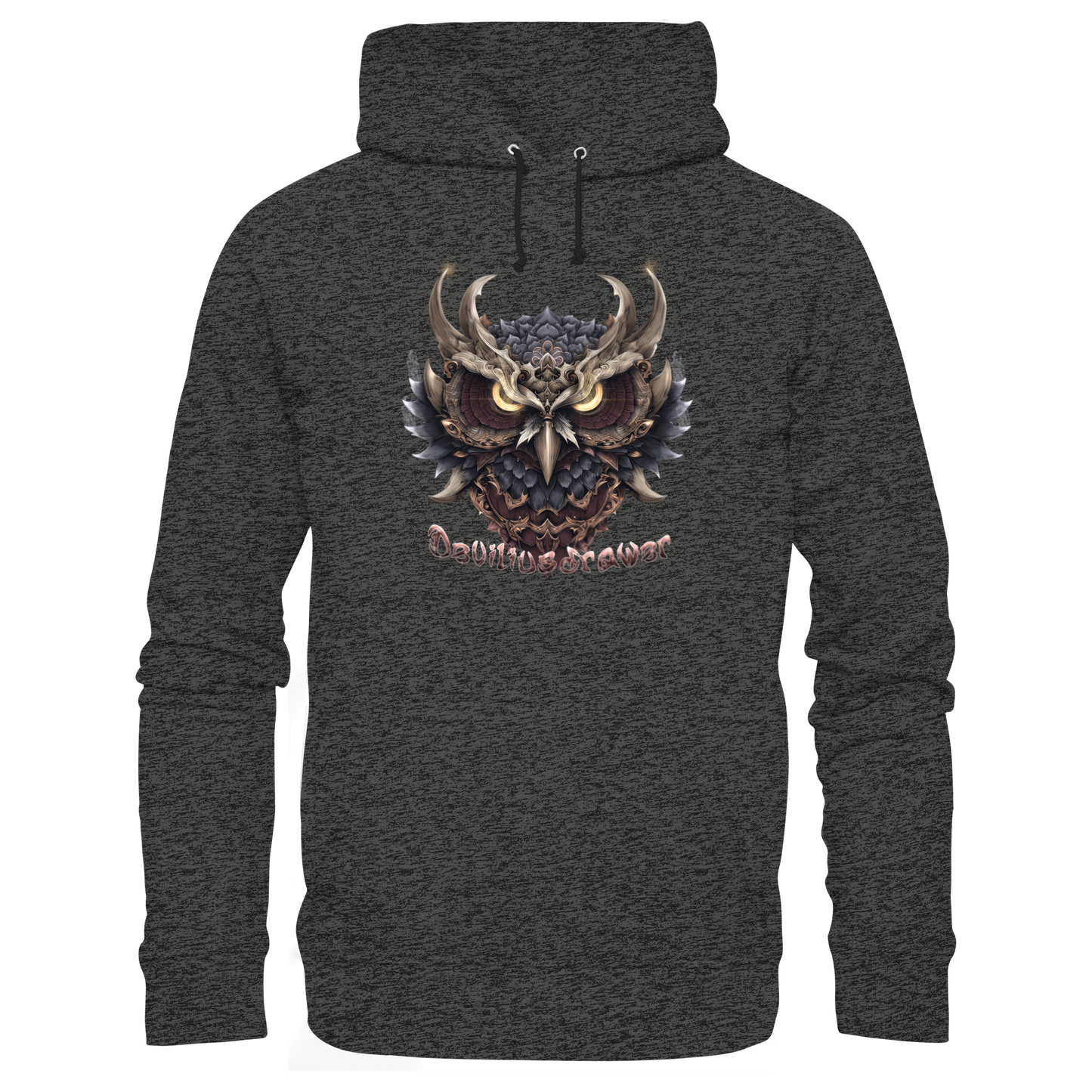 Deviliusdrawer Golden Owl - Organic Basic Hoodie