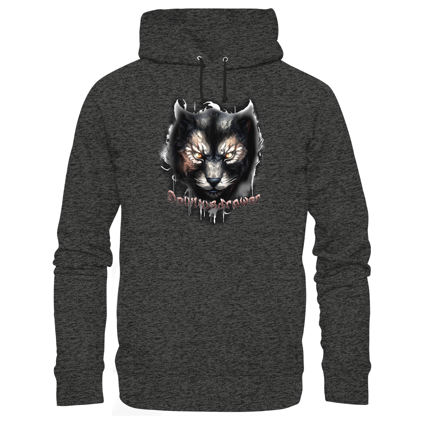 Deviliusdrawer Vampire Cat - Organic Basic Hoodie