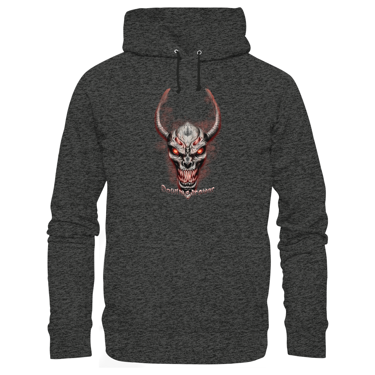 Deviliusdrawer Red Eyed Skeleton - Organic Basic Hoodie