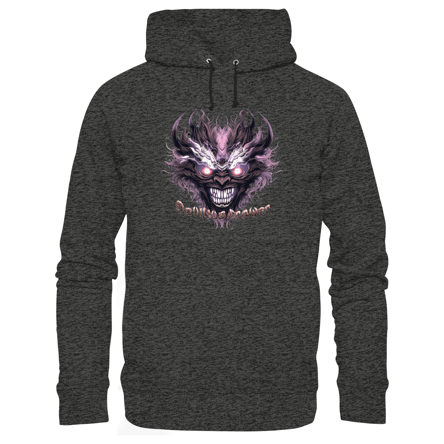Deviliusdrawer Crazy Mask - Organic Basic Hoodie