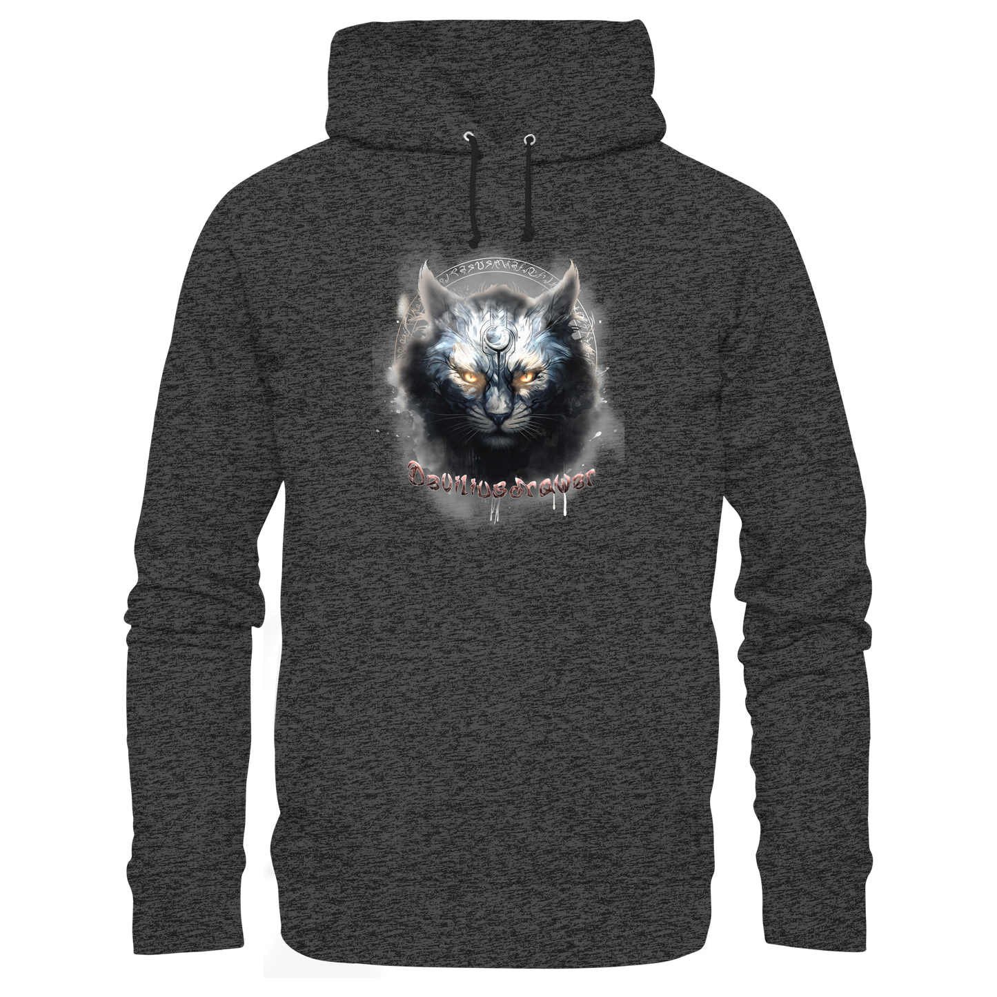 Deviliusdrawer Mysthic Cat - Organic Basic Hoodie
