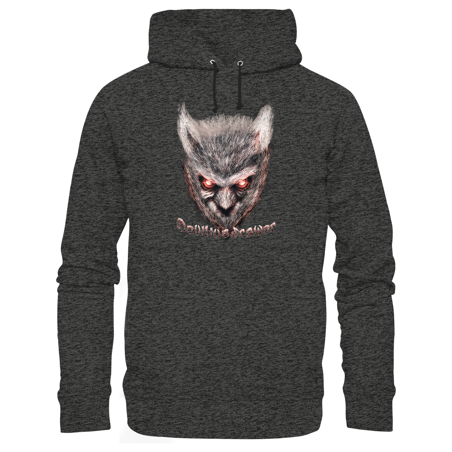 Deviliusdrawer Red Eyed Owl - Organic Basic Hoodie