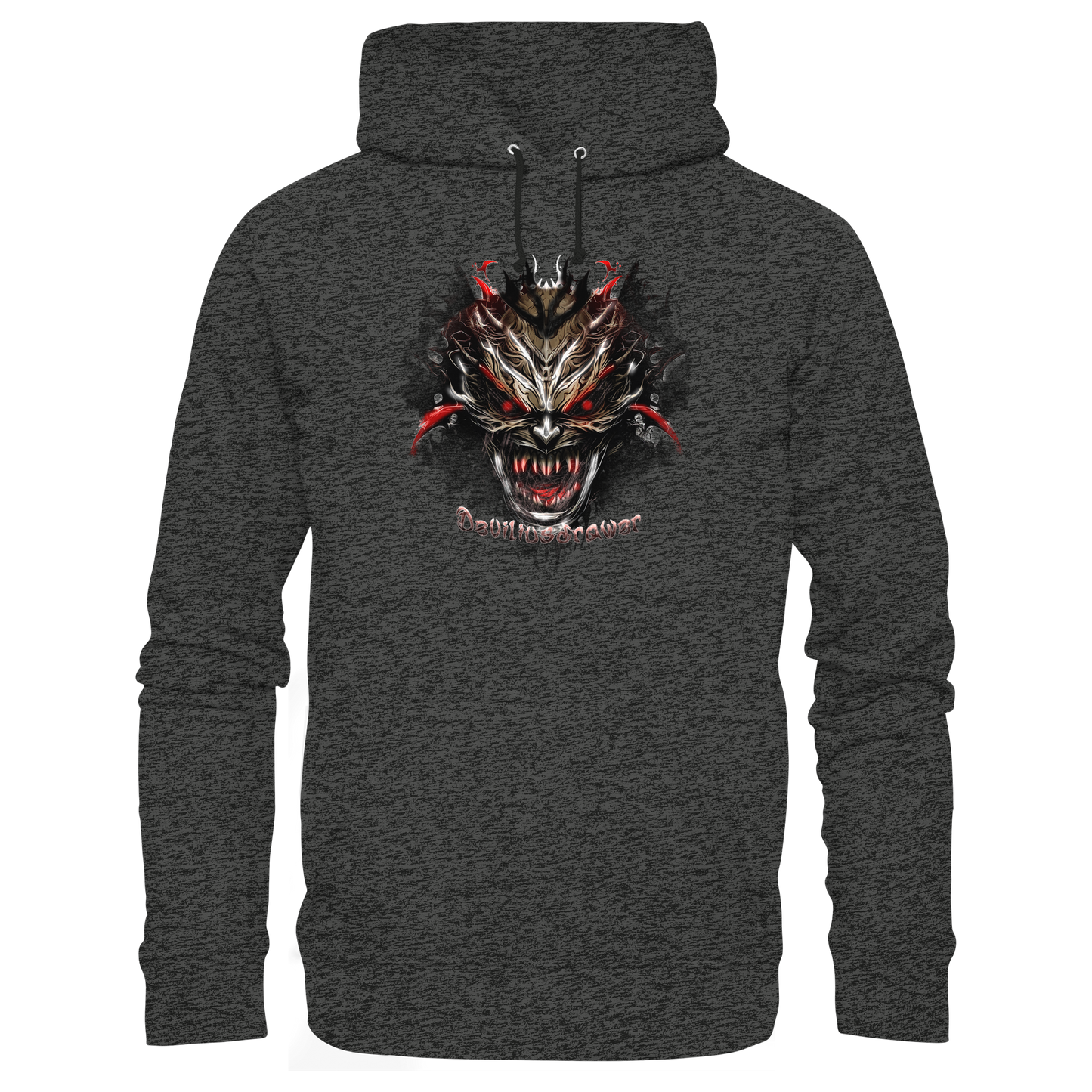 Deviliusdrawer Dark Redeyed Devil - Organic Basic Hoodie