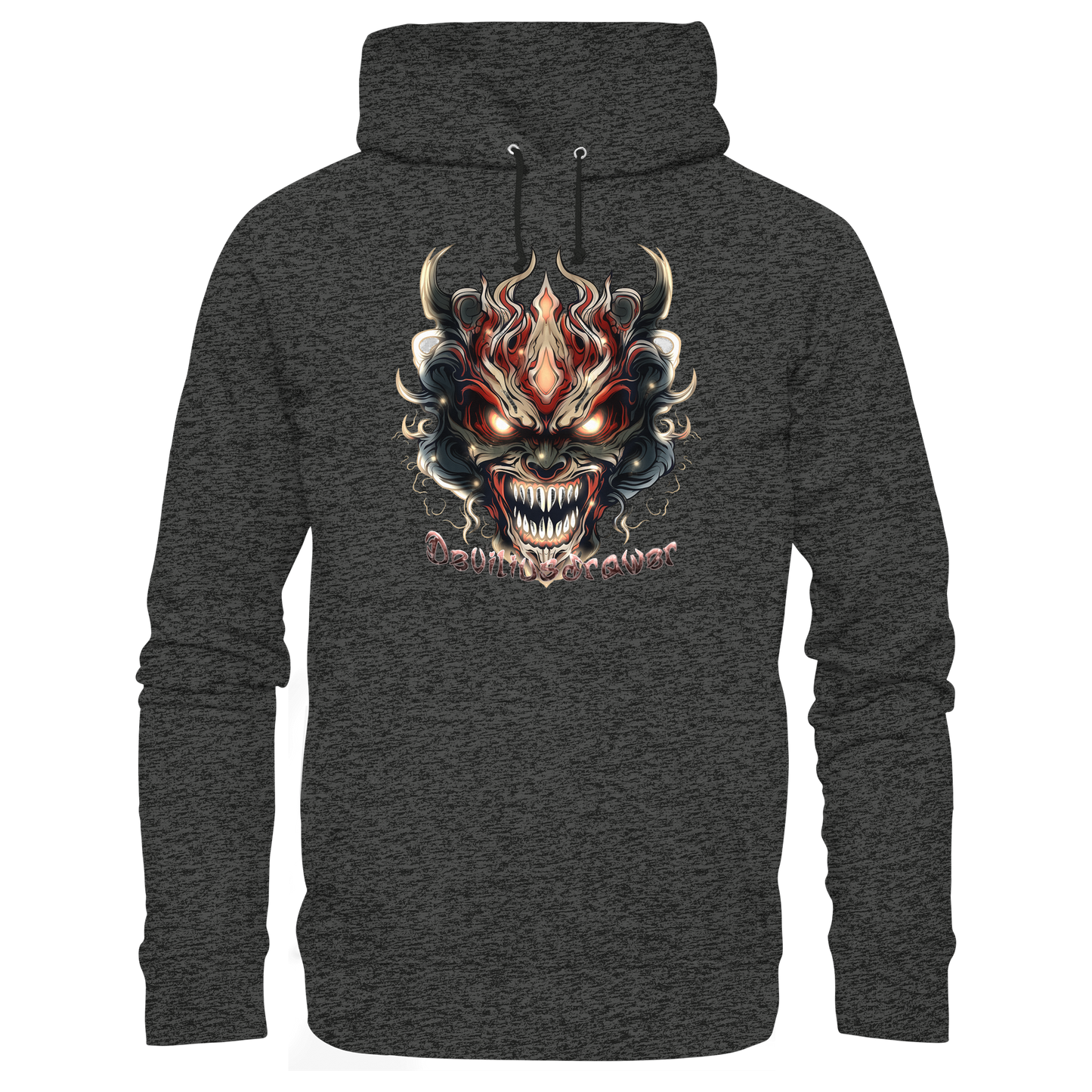 Deviliusdrawer Evil Vamp Mask - Organic Basic Hoodie