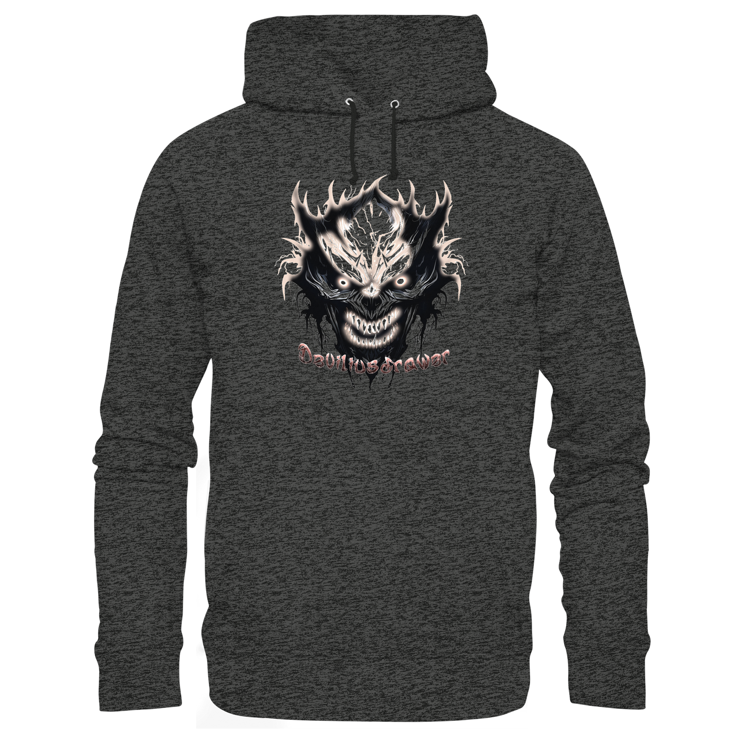 Deviliusdrawer Crazy Glow Devil - Organic Basic Hoodie