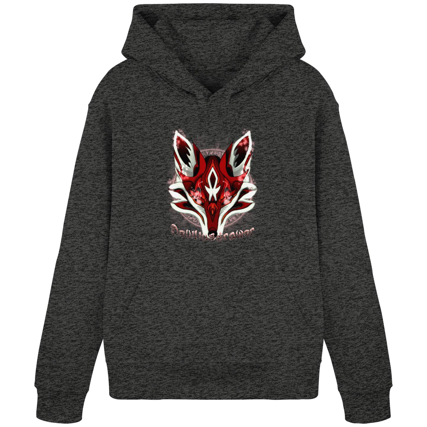 Deviliusdrawer Red Eyed Fox - Organic Basic Hoodie