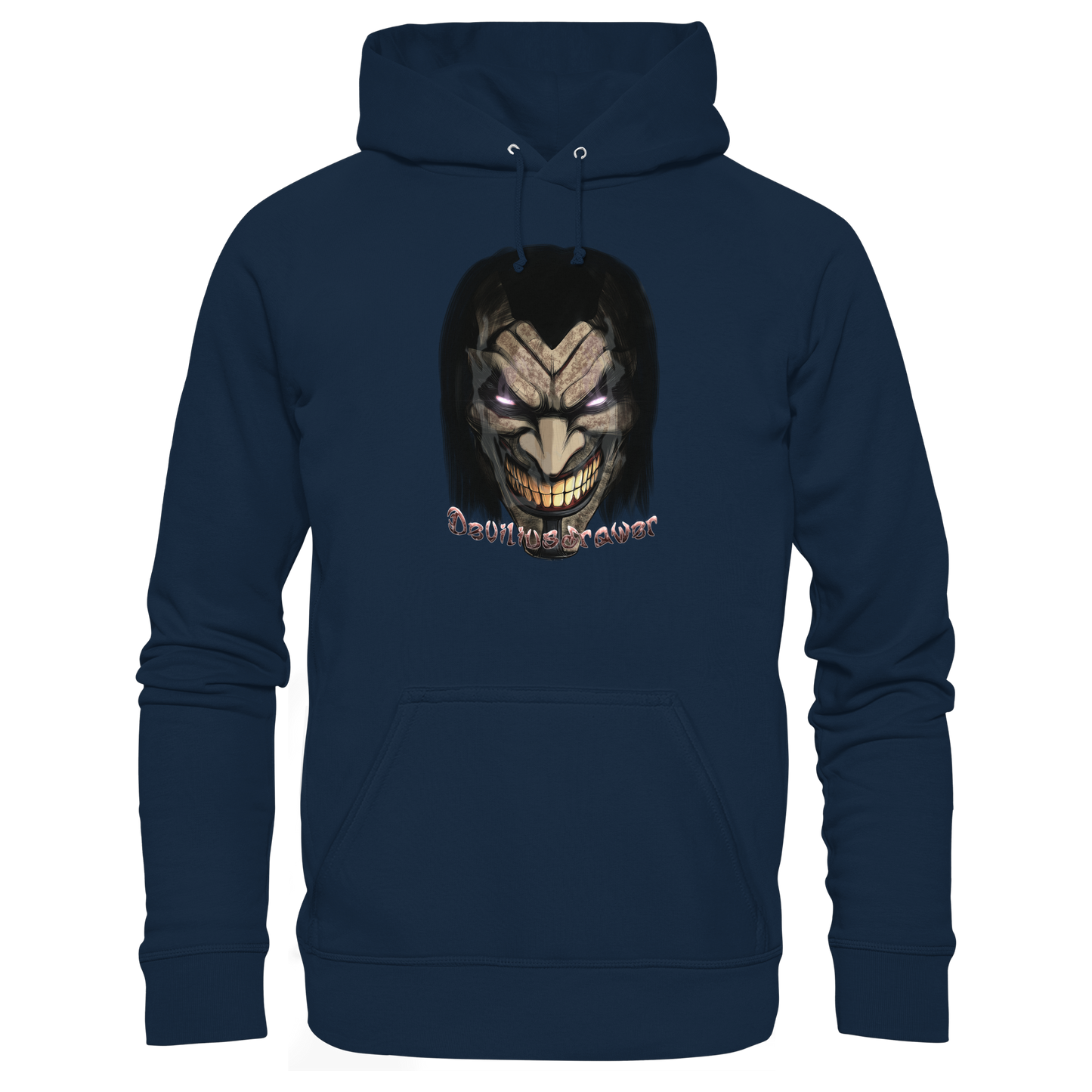 Deviliusdrawer Smiling Devil - Organic Basic Hoodie