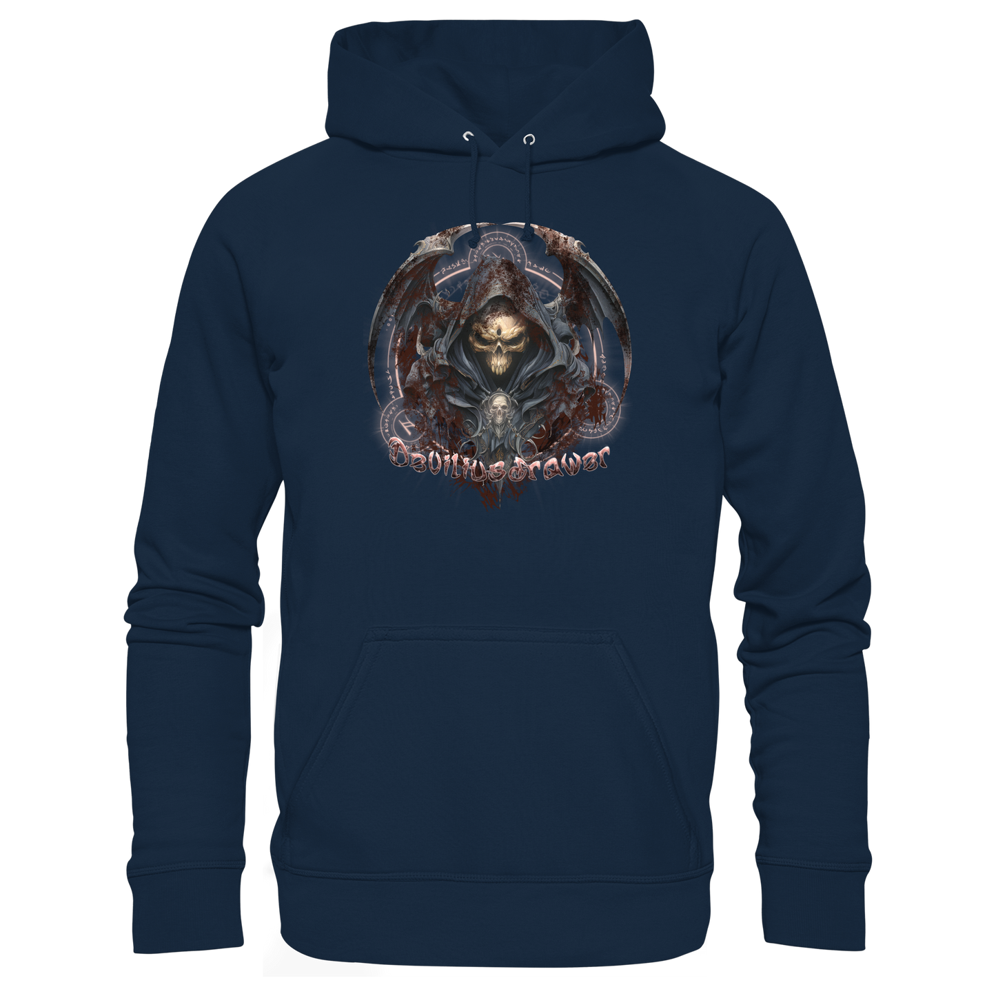 Deviliusdrawer Death Reaper - Organic Basic Hoodie