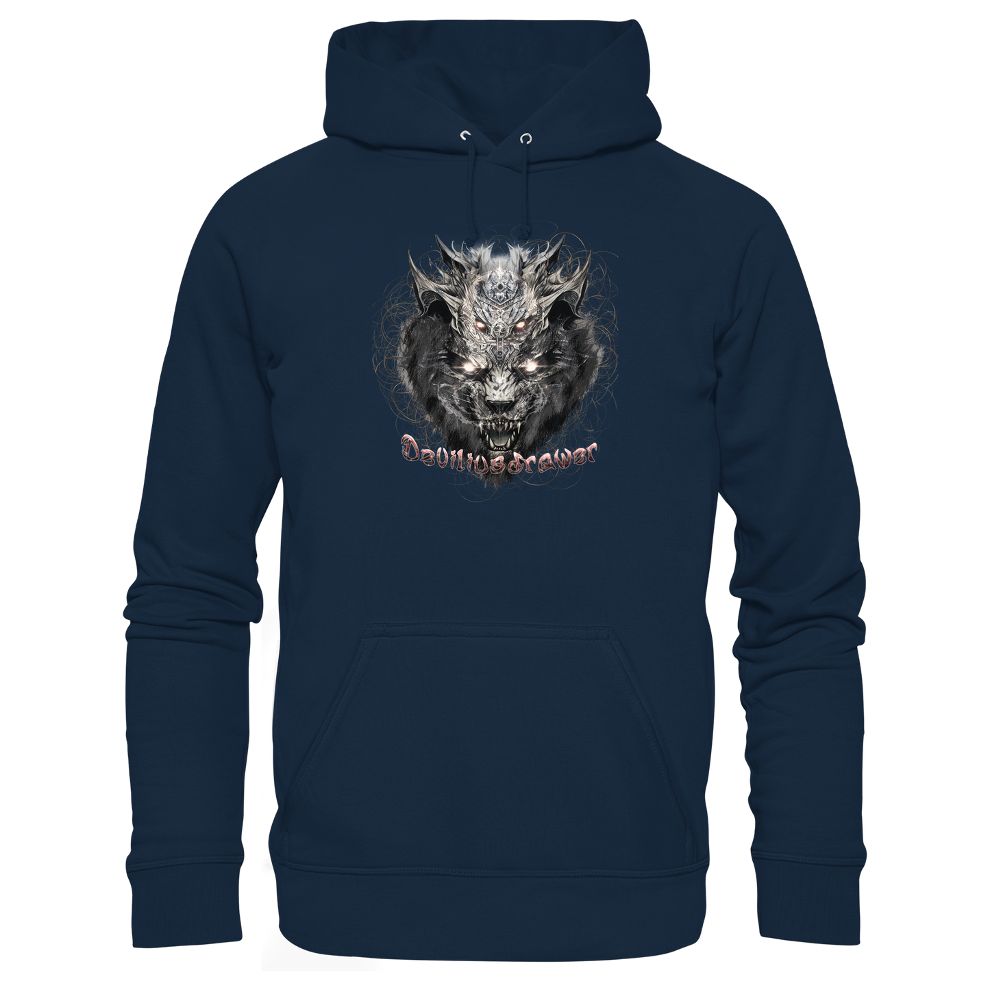 Deviliusdrawer Magical Beast Cat - Organic Basic Hoodie