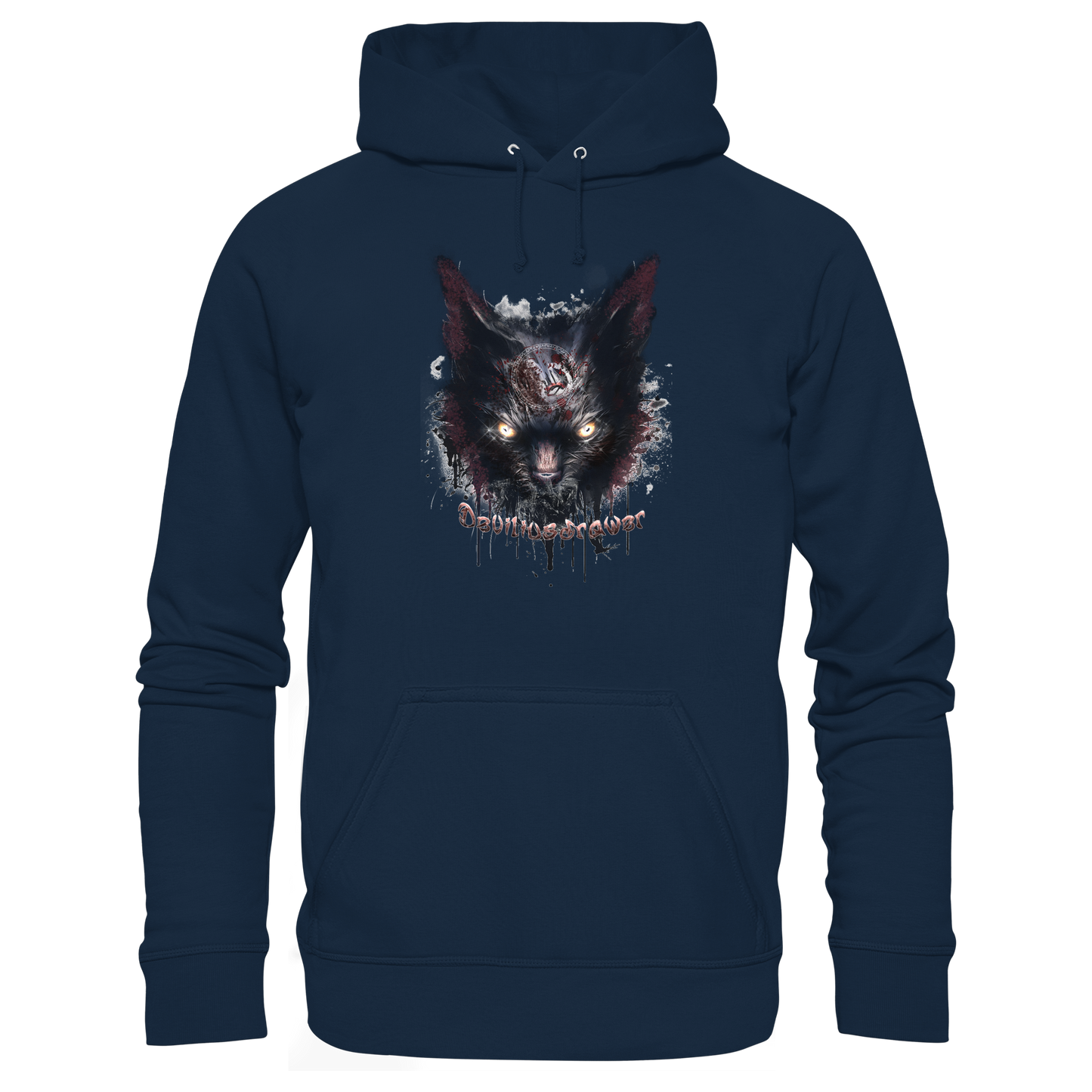 Deviliusdrawer Zombie Cat - Organic Basic Hoodie