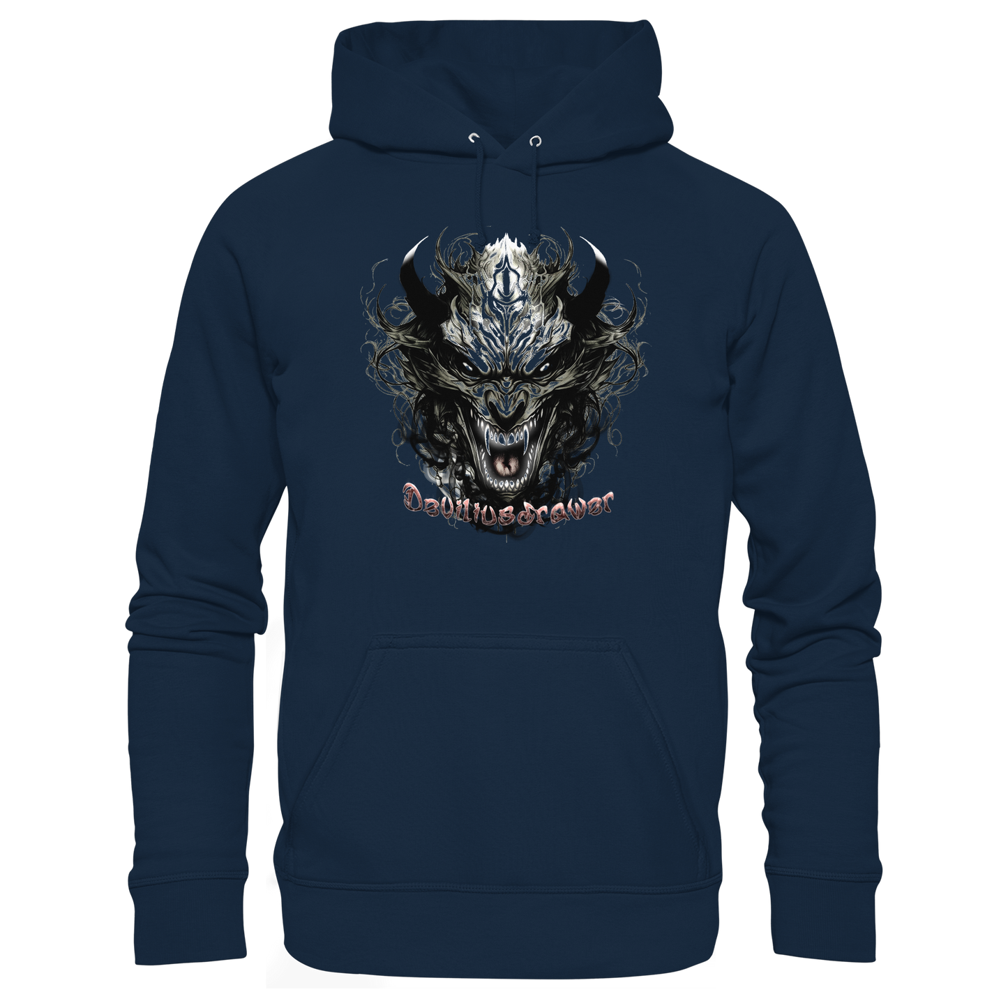 Deviliusdrawer Devil Vampire - Organic Basic Hoodie