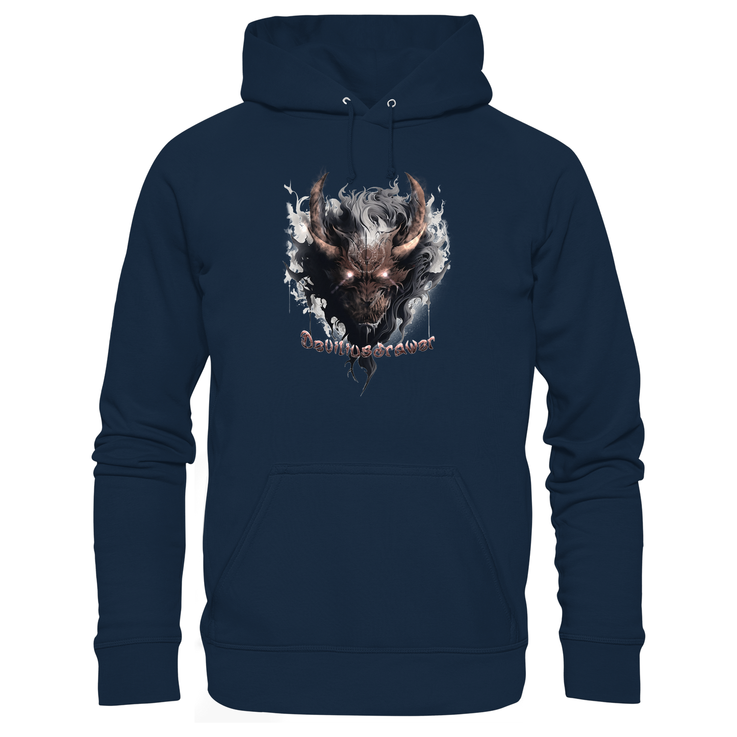 Deviliusdrawer Magic Redeyed Demon - Organic Basic Hoodie
