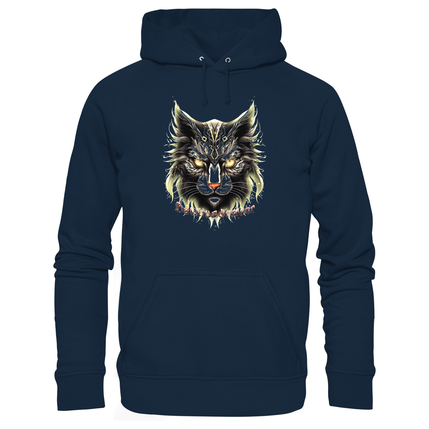 Deviliusdrawer Golden Cat - Organic Basic Hoodie
