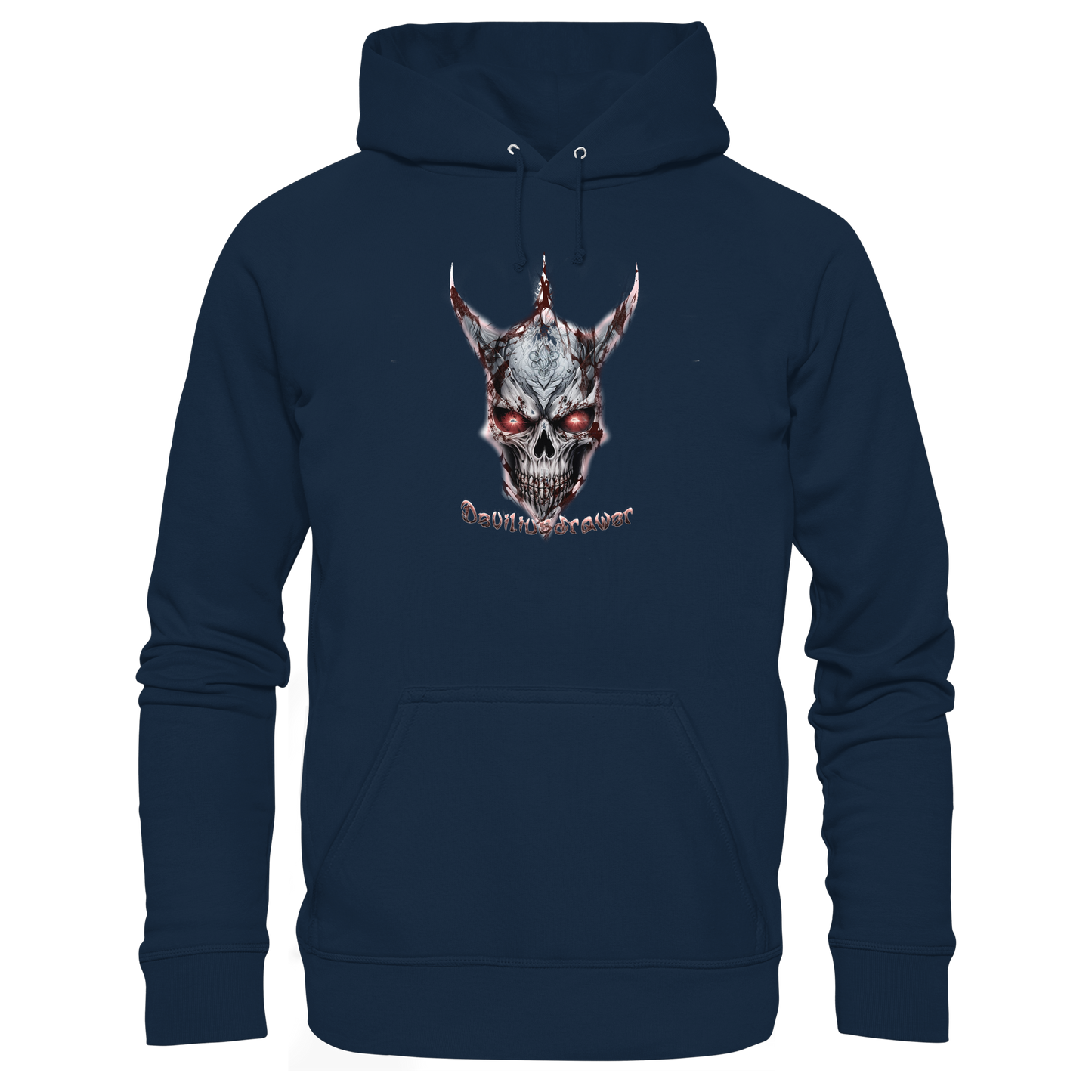 Deviliusdrawer Bloody Skeleton - Organic Basic Hoodie