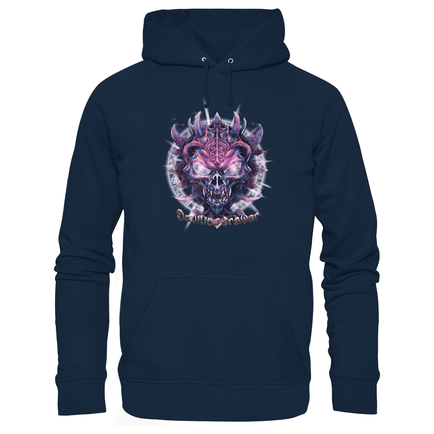 Deviliusdrawer Fire Demon - Organic Basic Hoodie