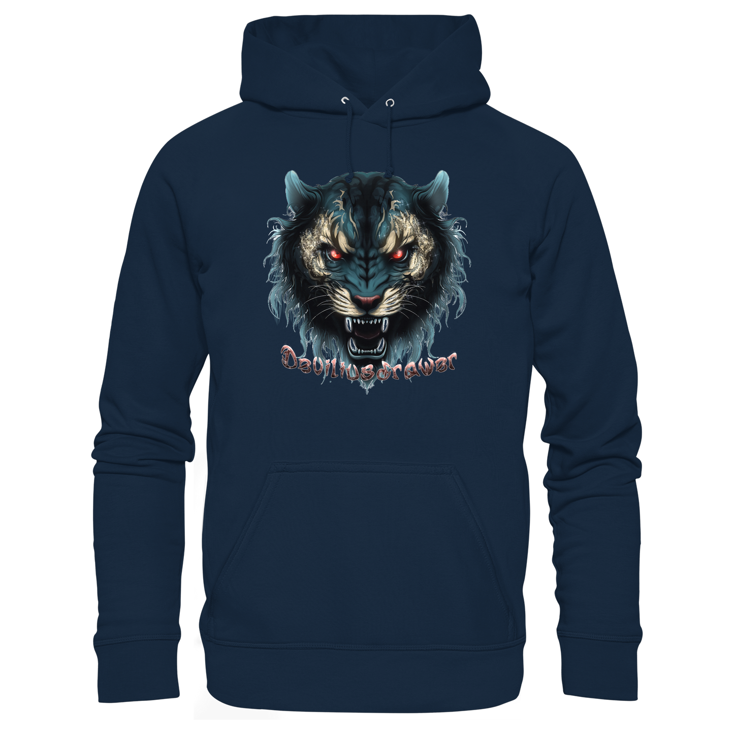 Deviliusdrawer Tigercat - Organic Basic Hoodie