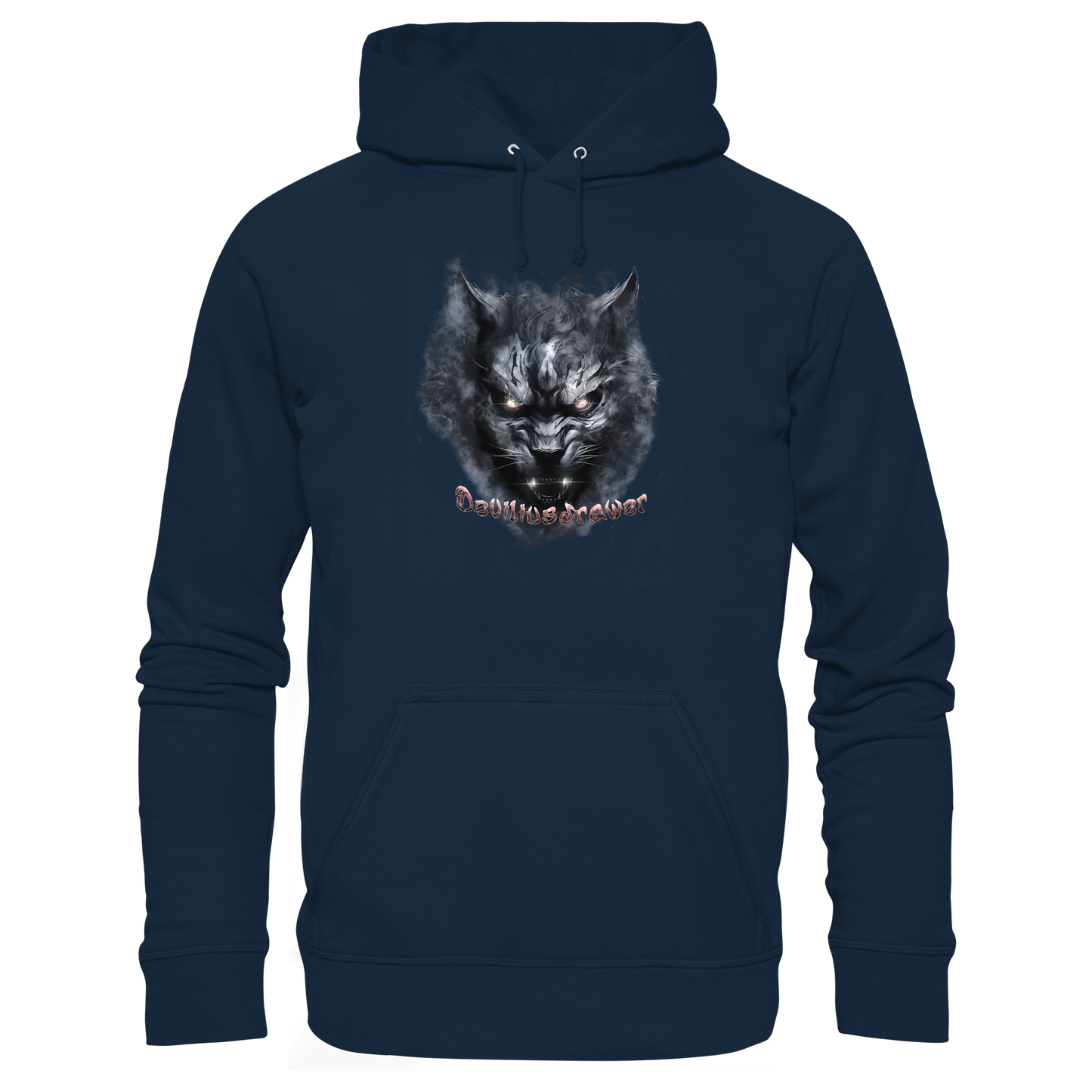 Deviliusdrawer Dark Beast Tiger  - Organic Basic Hoodie