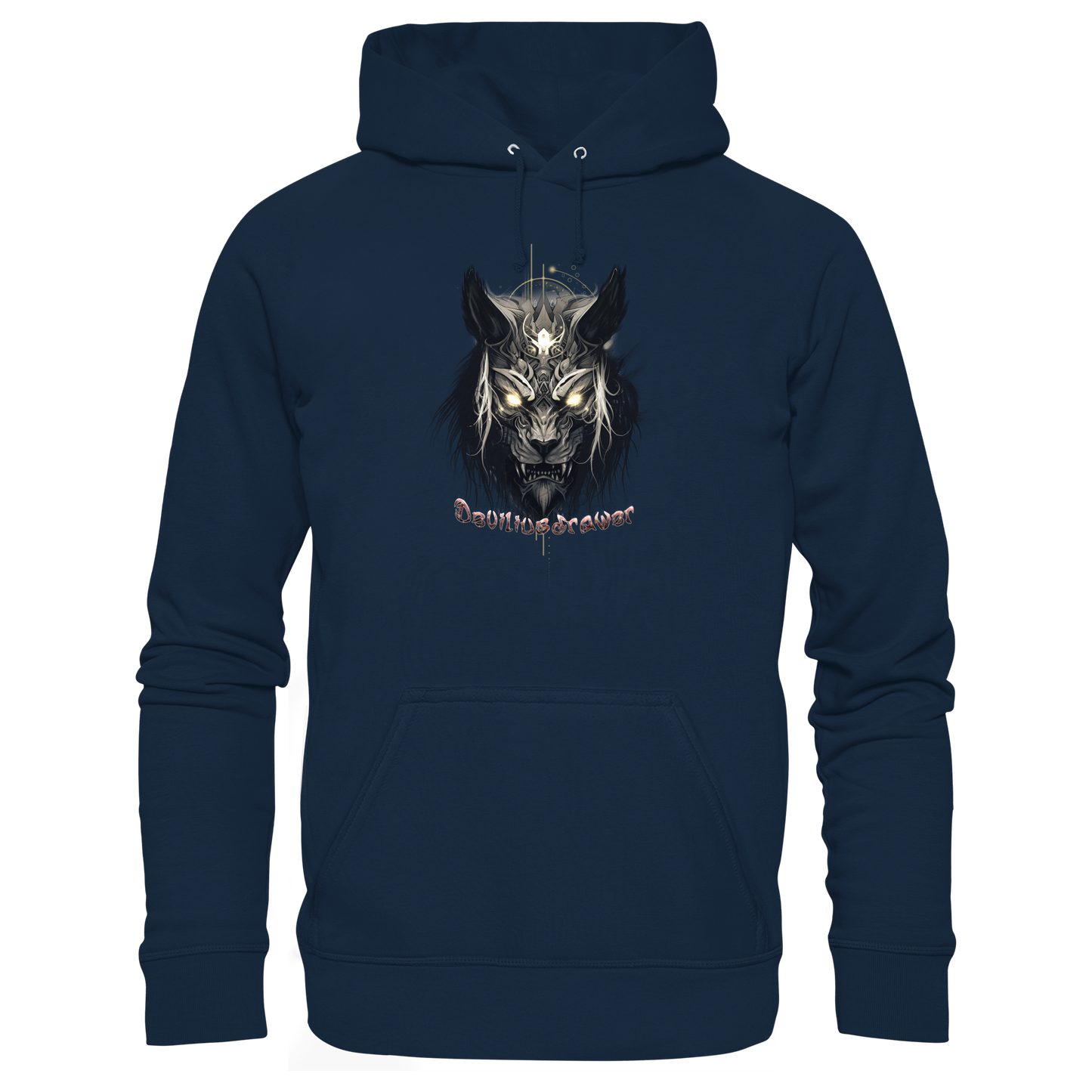 Deviliusdrawer Wolftiger - Organic Basic Hoodie