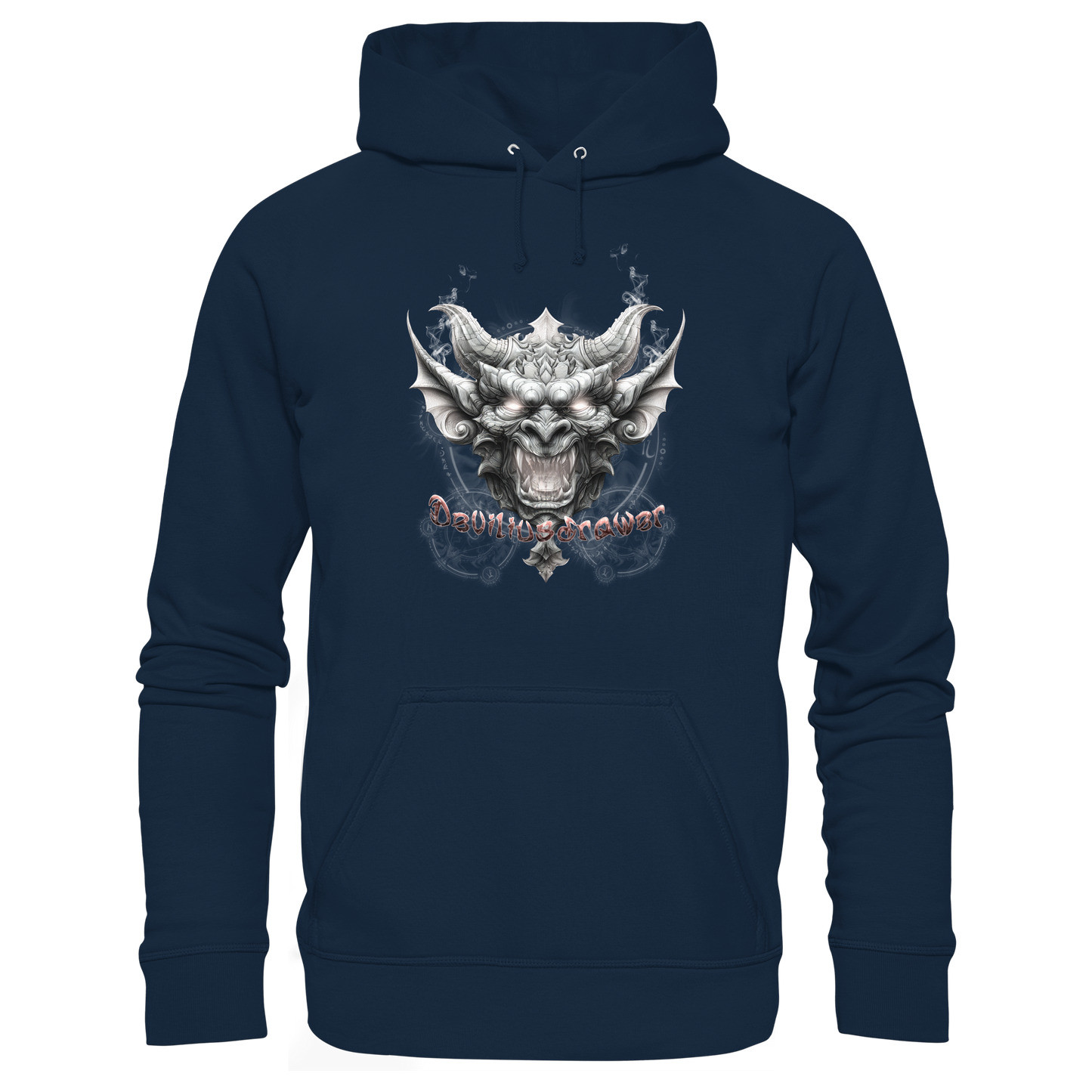 Deviliusdrawer Dark Gargoyl - Organic Basic Hoodie