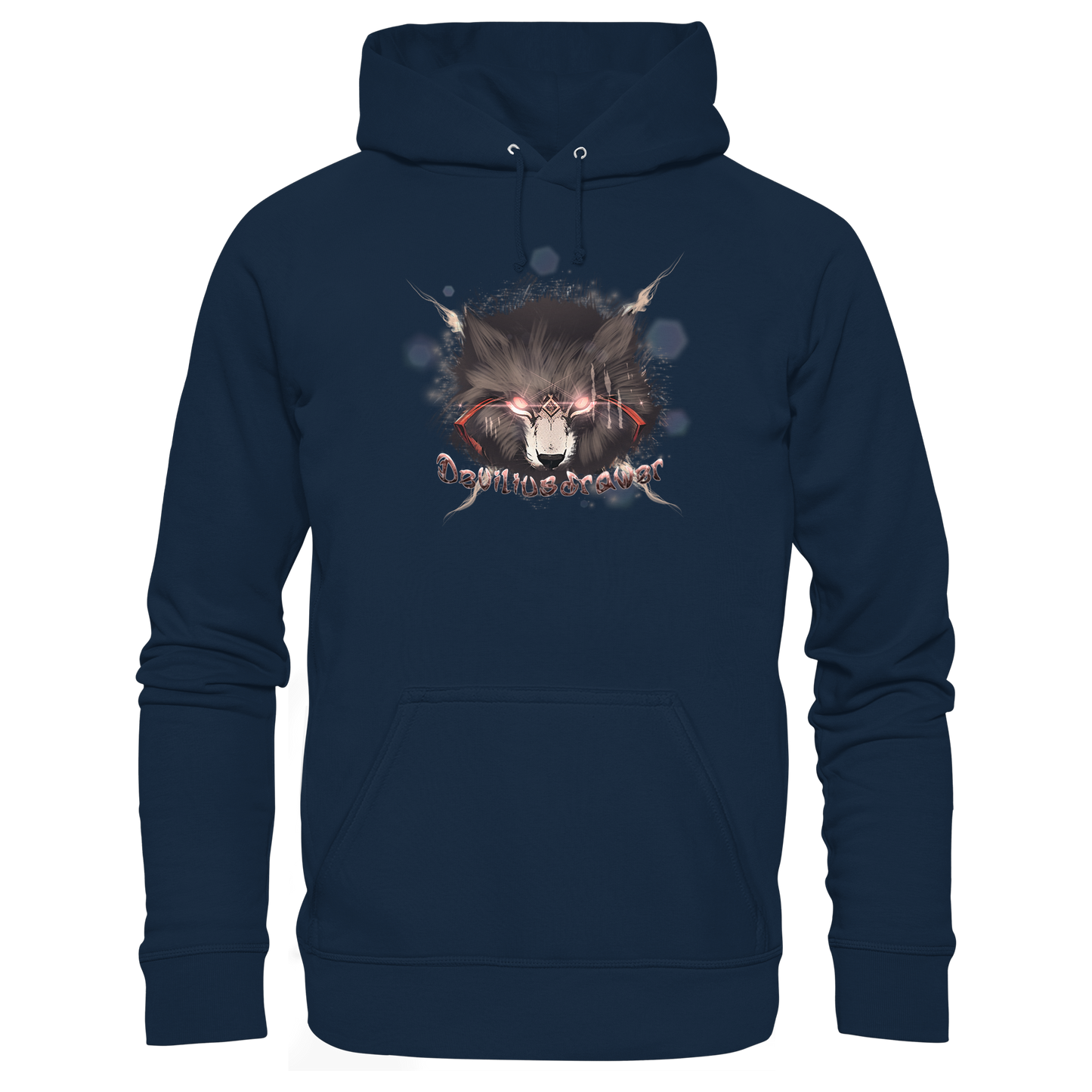 Deviliusdrawer Sparking Wolf - Organic Basic Hoodie
