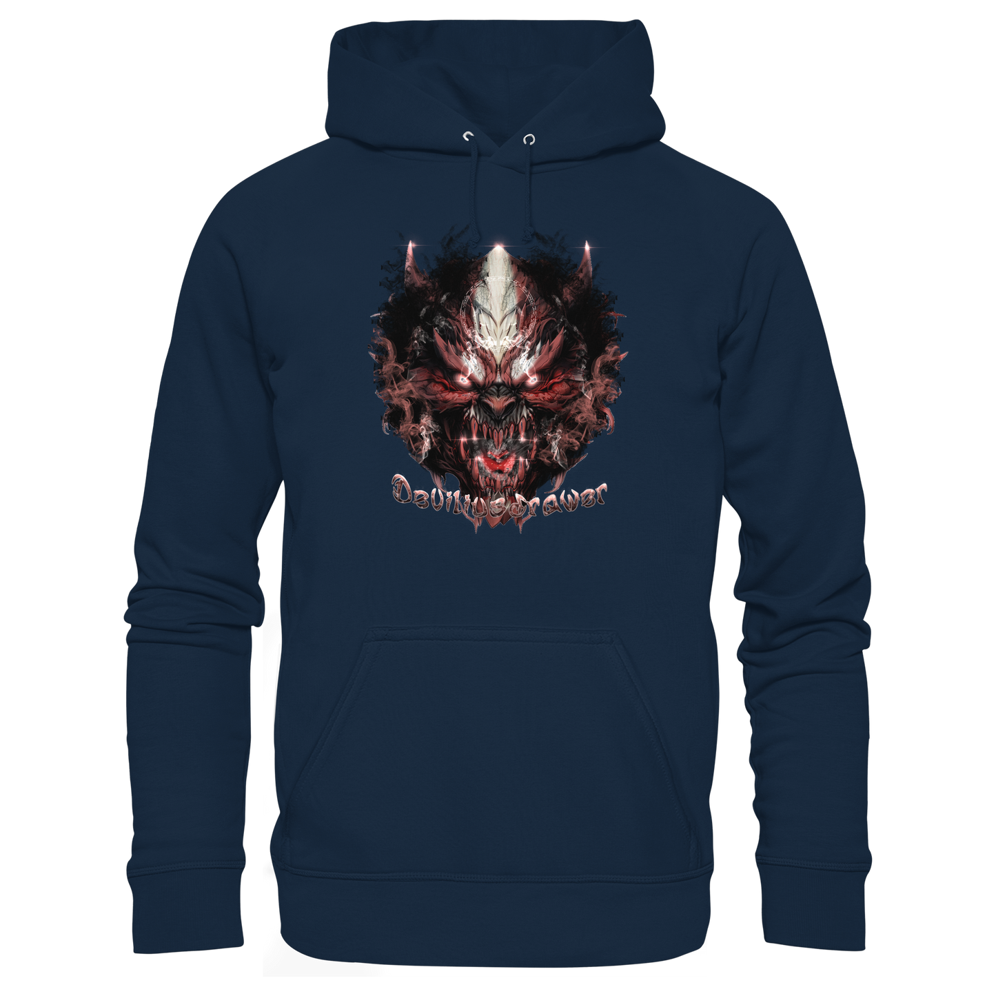 Deviliusdrawer Bloody Demon Vampire - Organic Basic Hoodie