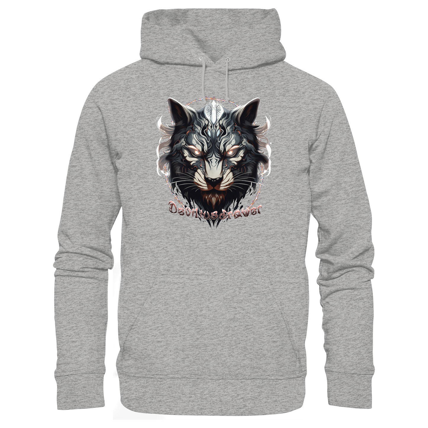 Deviliusdrawer Wolfcat - Organic Basic Hoodie