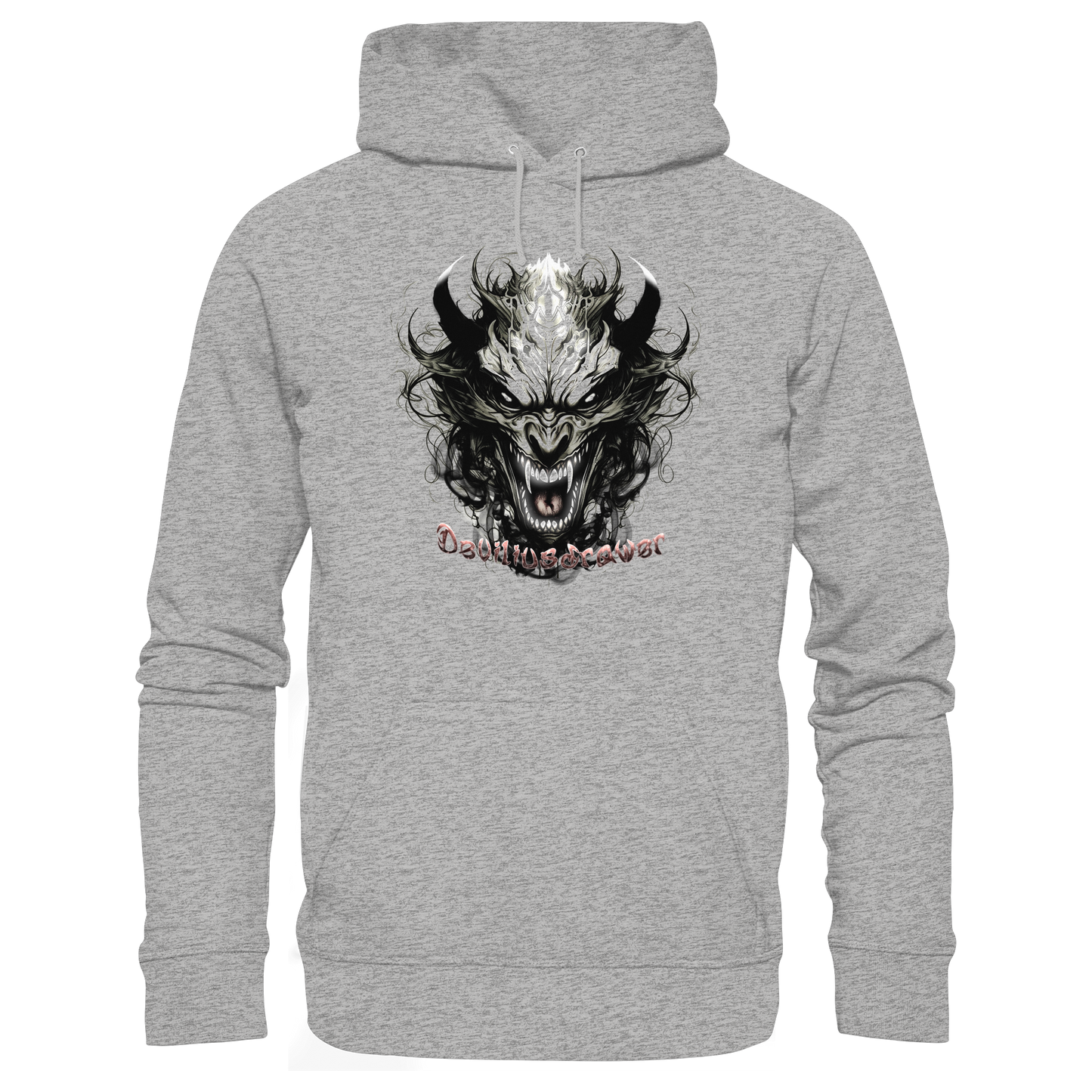 Deviliusdrawer Devil Vampire - Organic Basic Hoodie