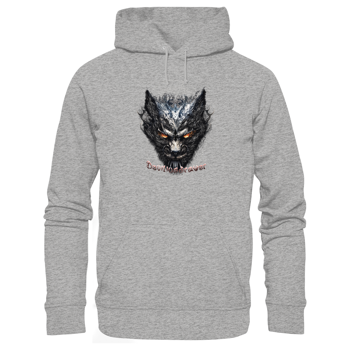 Deviliusdrawer Iron Cat - Organic Basic Hoodie