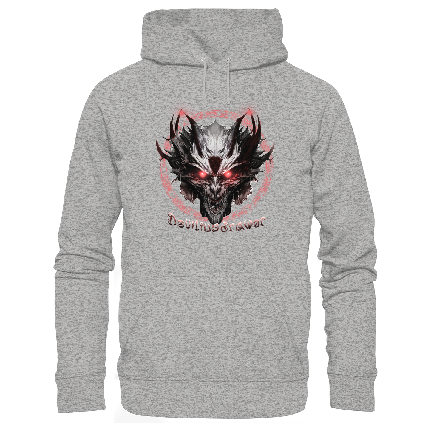 Deviliusdrawer Magic Glow Devil - Organic Basic Hoodie