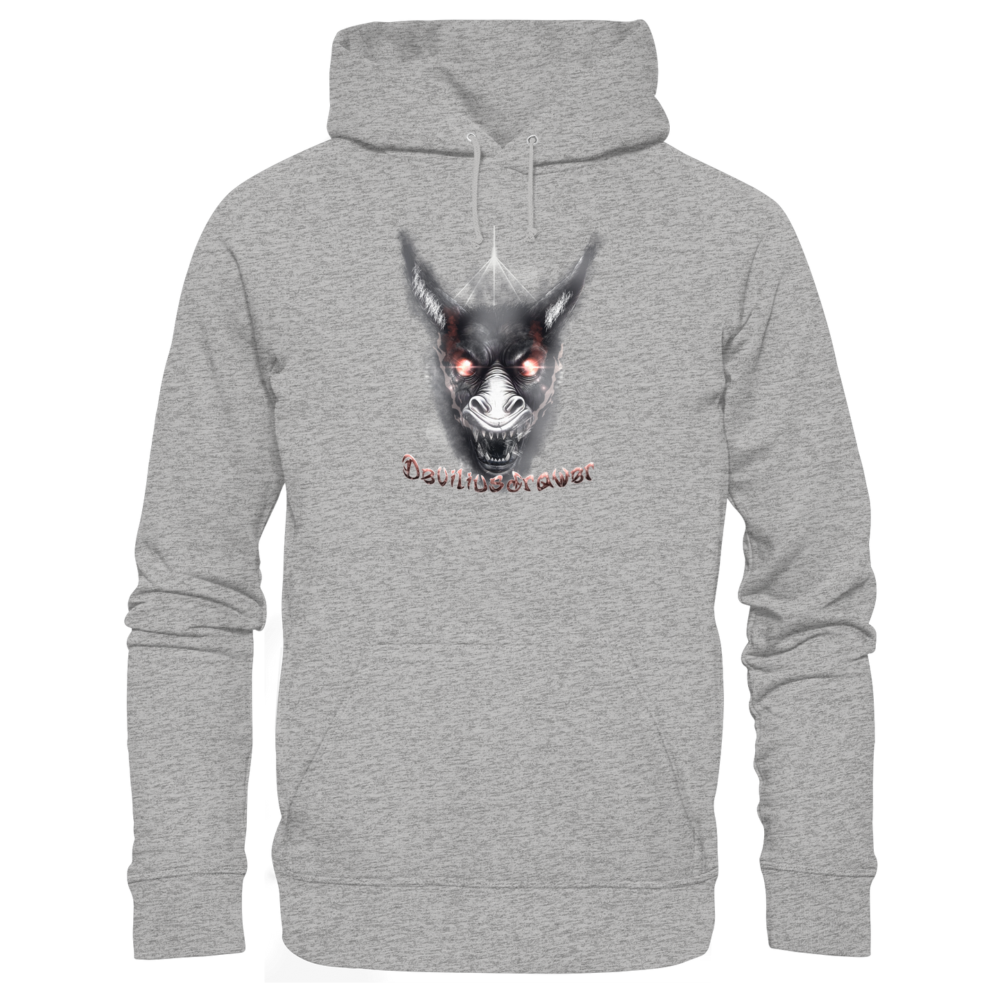 Deviliusdrawer Evil Donkey - Organic Basic Hoodie