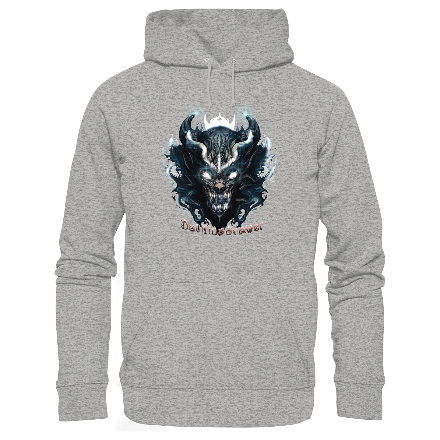 Deviliusdrawer Demonic Star - Organic Basic Hoodie