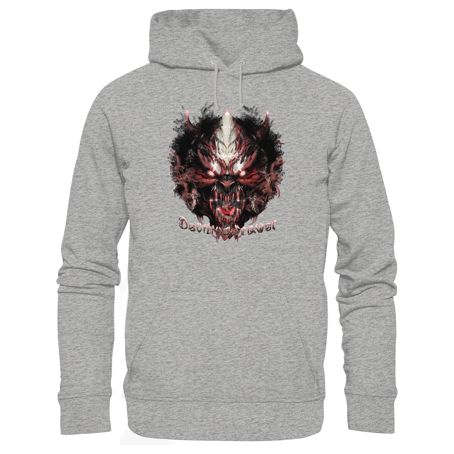 Deviliusdrawer Bloody Demon Vampire - Organic Basic Hoodie