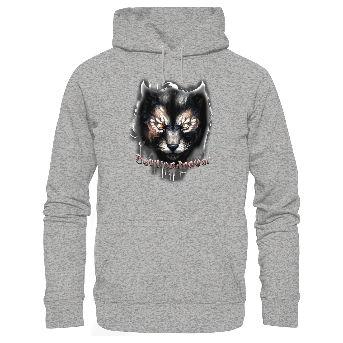 Deviliusdrawer Vampire Cat - Organic Basic Hoodie