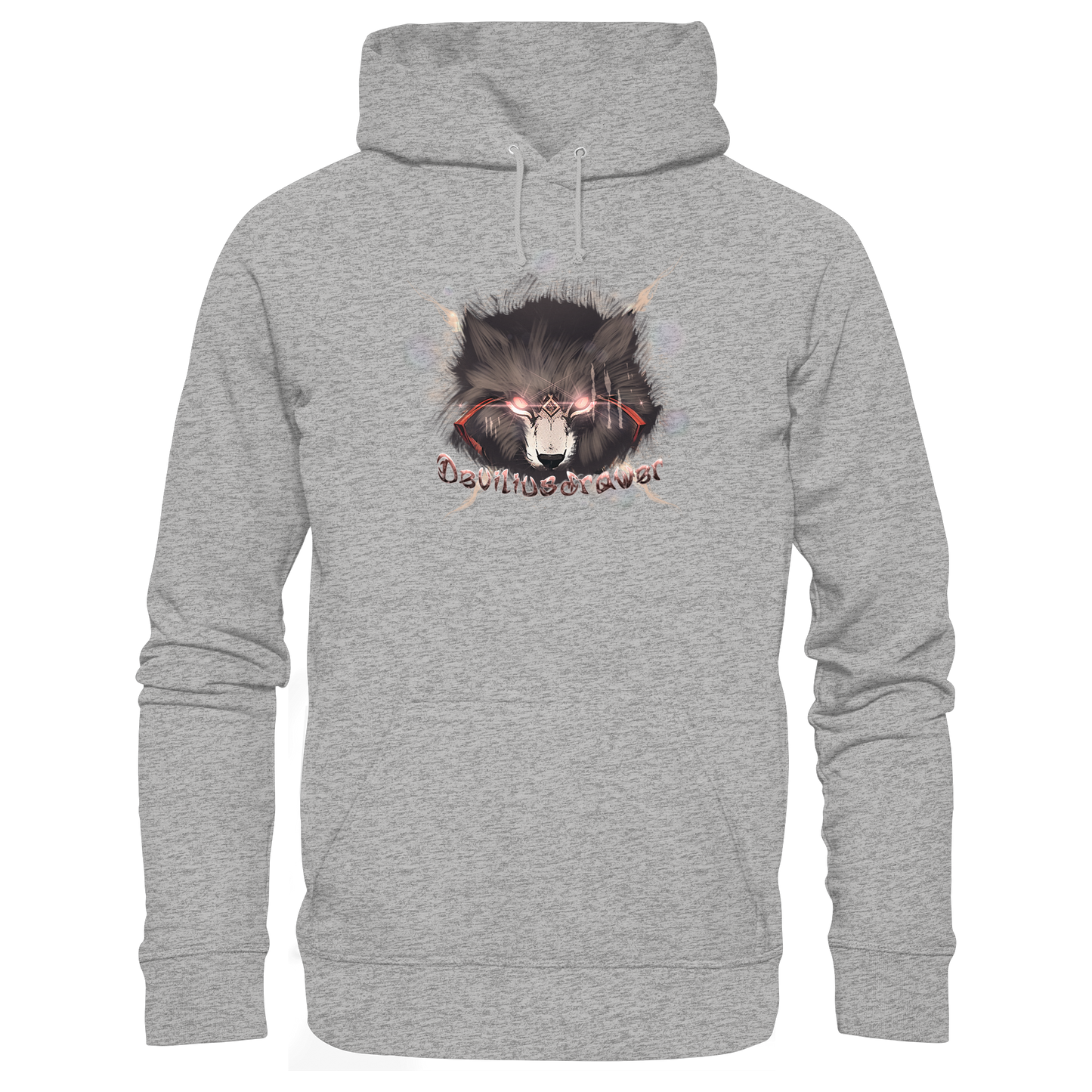 Deviliusdrawer Sparking Wolf - Organic Basic Hoodie