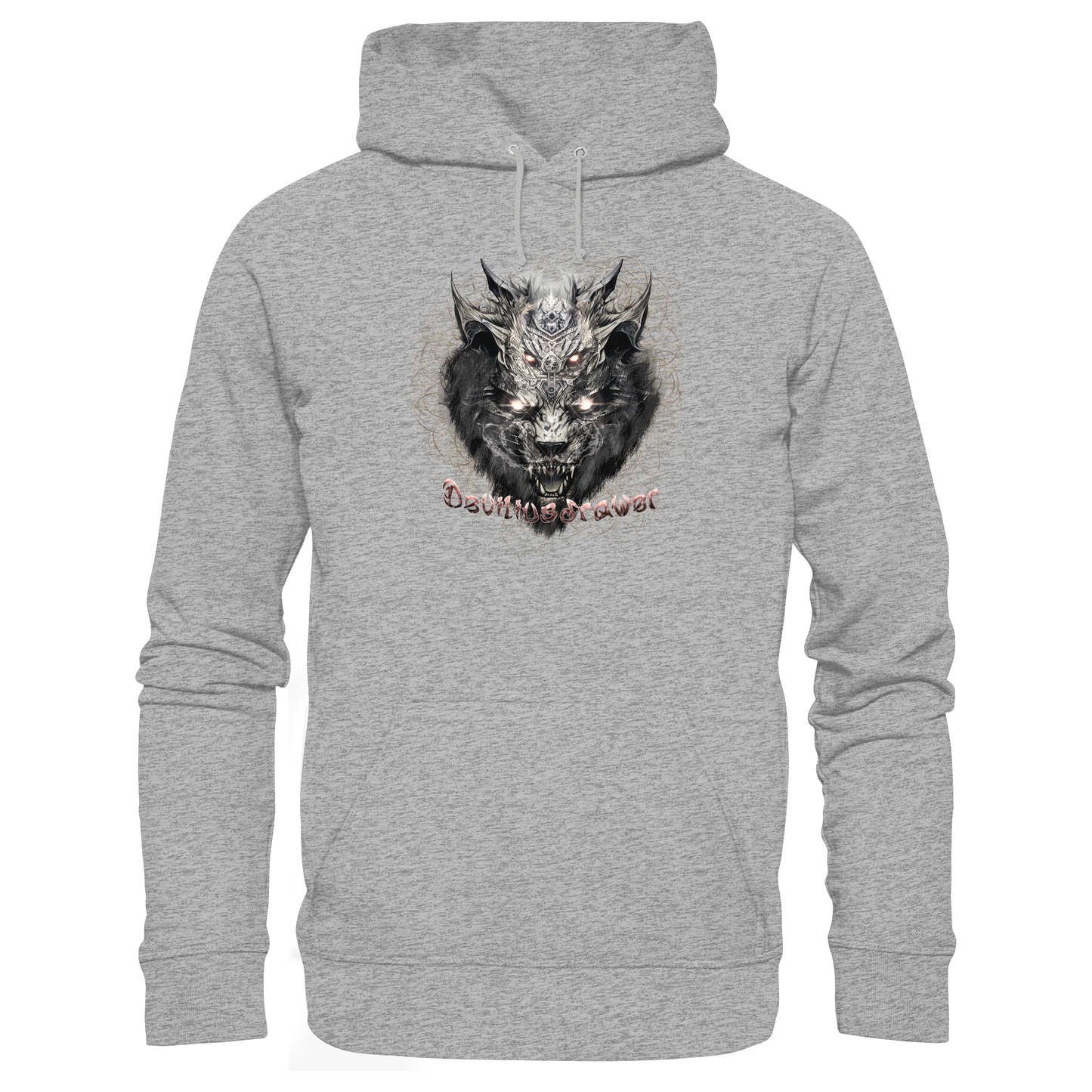 Deviliusdrawer Magical Beast Cat - Organic Basic Hoodie