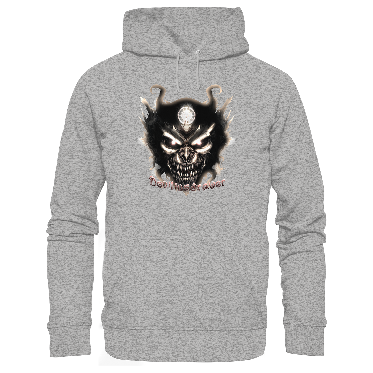 Deviliusdrawer Dark Devil - Organic Basic Hoodie