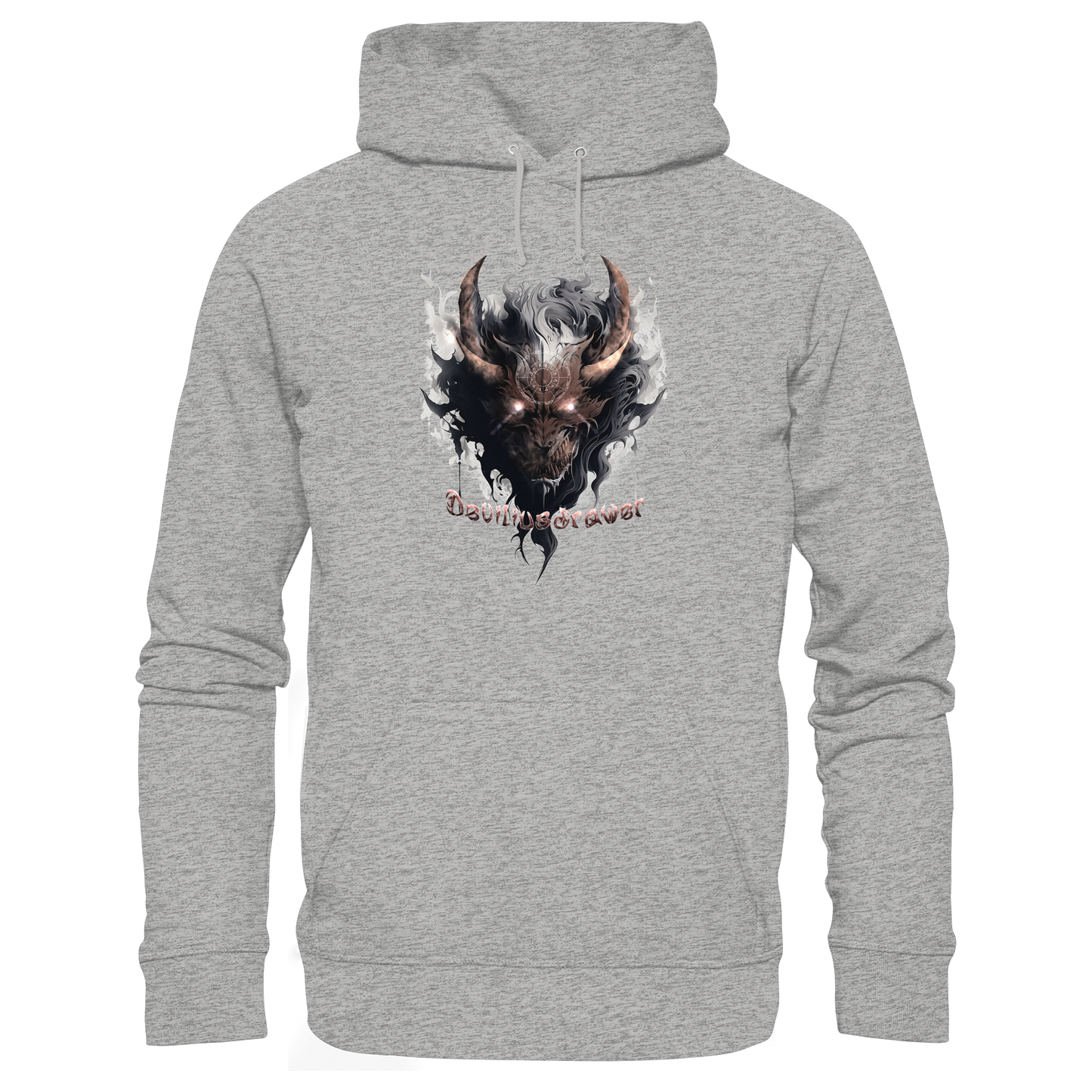 Deviliusdrawer Magic Redeyed Demon - Organic Basic Hoodie