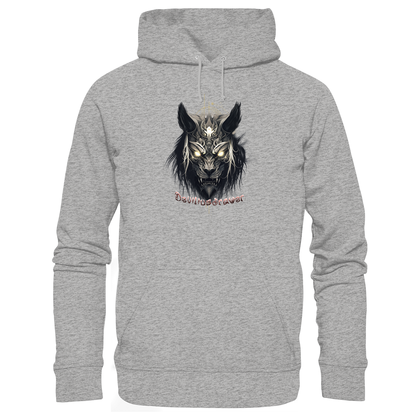 Deviliusdrawer Wolftiger - Organic Basic Hoodie