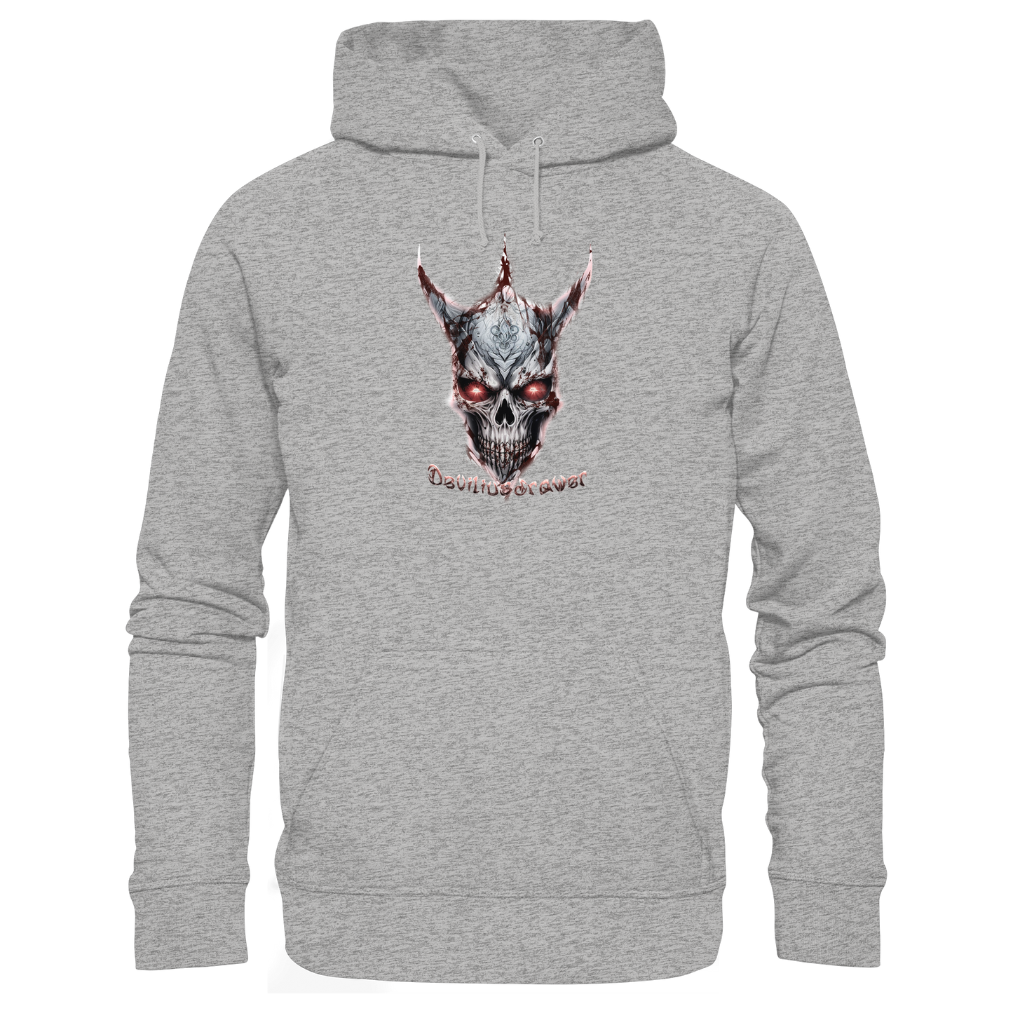 Deviliusdrawer Bloody Skeleton - Organic Basic Hoodie