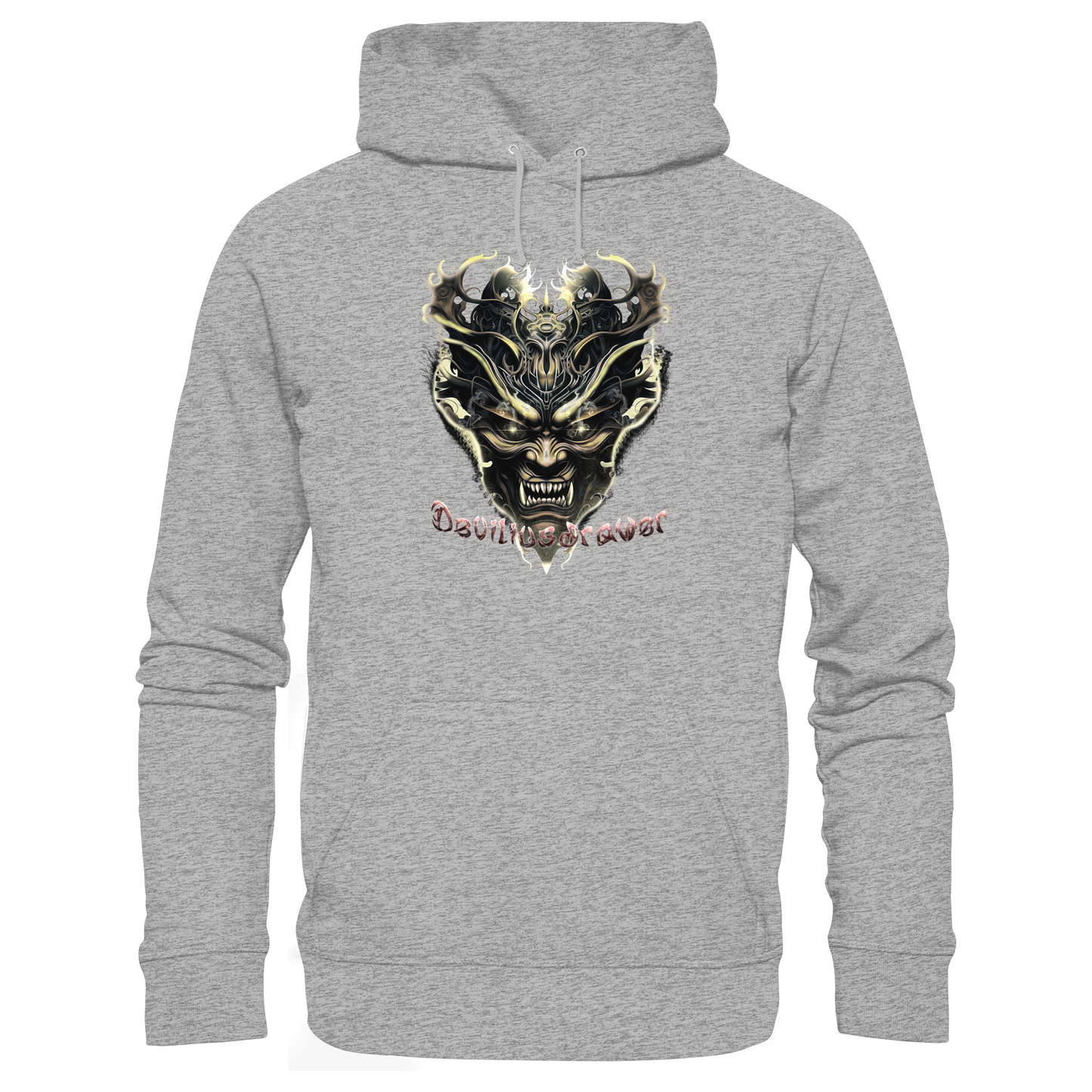 Deviliusdrawer Golden Demon Vampire - Organic Basic Hoodie