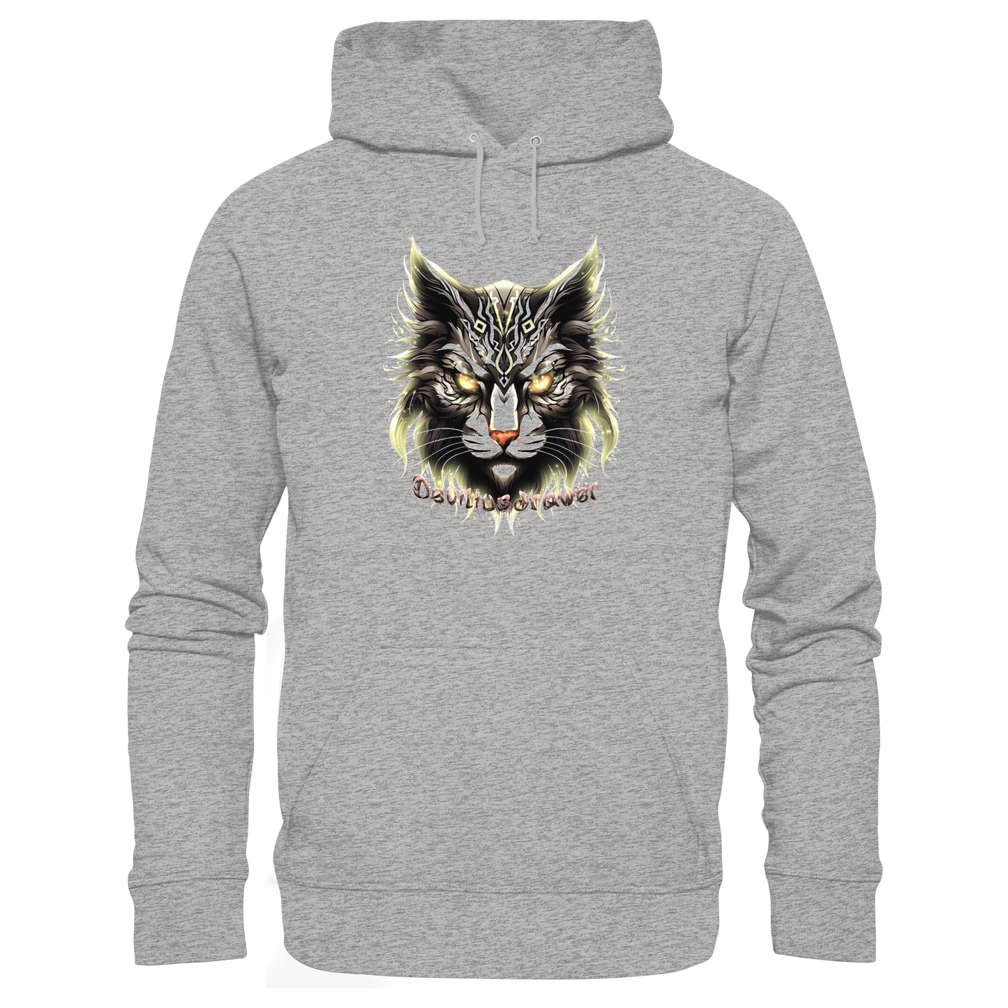 Deviliusdrawer Golden Cat - Organic Basic Hoodie