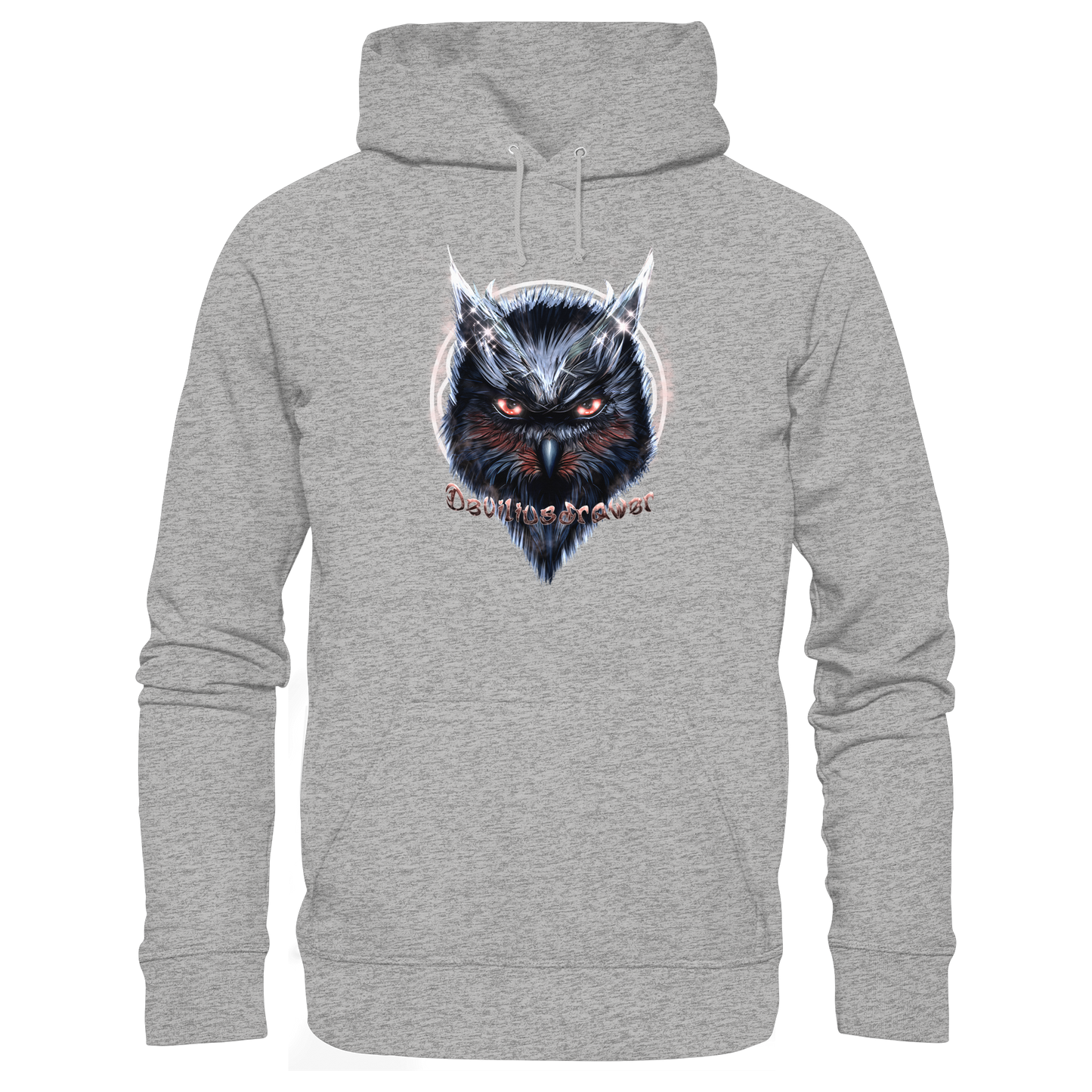 Deviliusdrawer Fire Owl - Organic Basic Hoodie