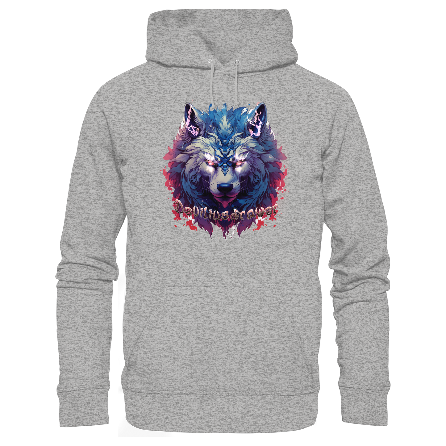 Deviliusdrawer Magic Wolf - Organic Basic Hoodie