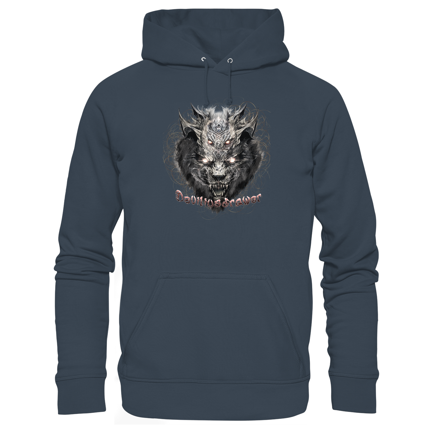 Deviliusdrawer Magical Beast Cat - Organic Basic Hoodie