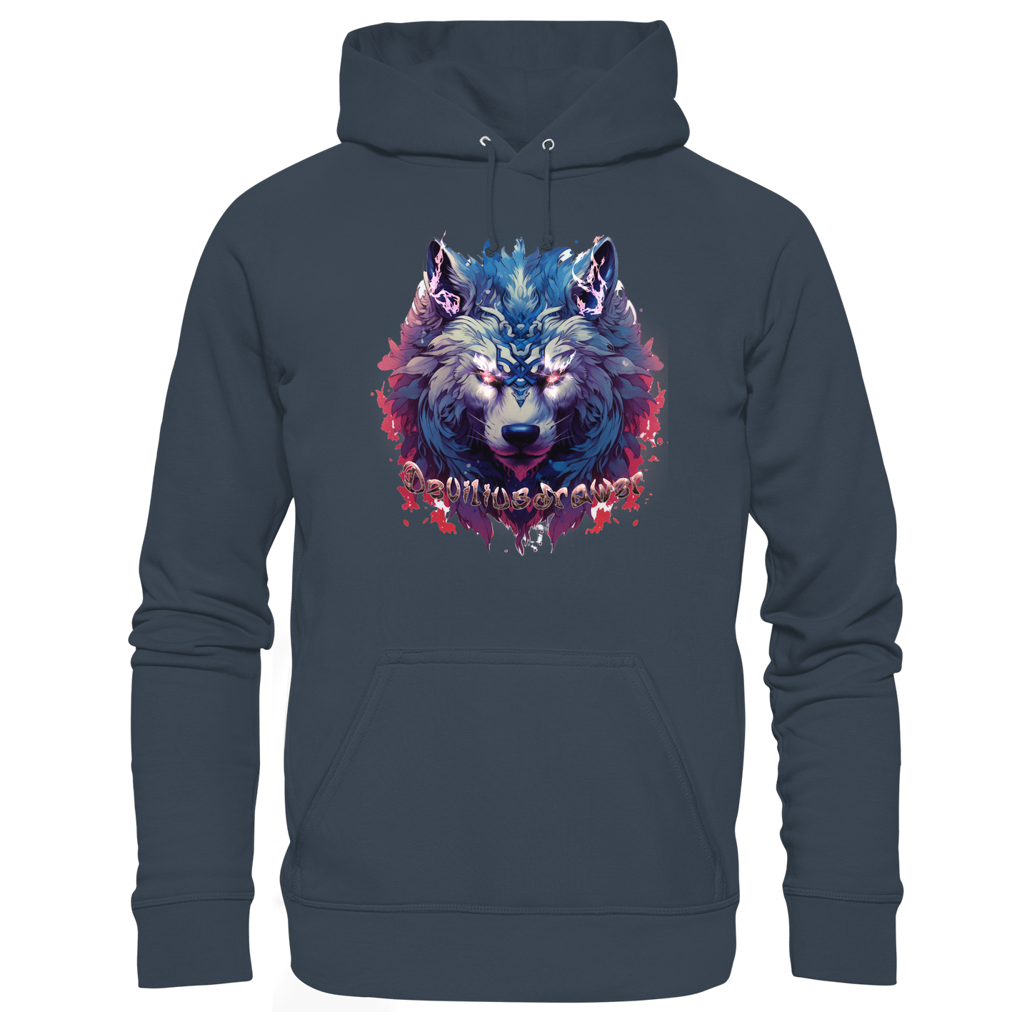 Deviliusdrawer Magic Wolf - Organic Basic Hoodie
