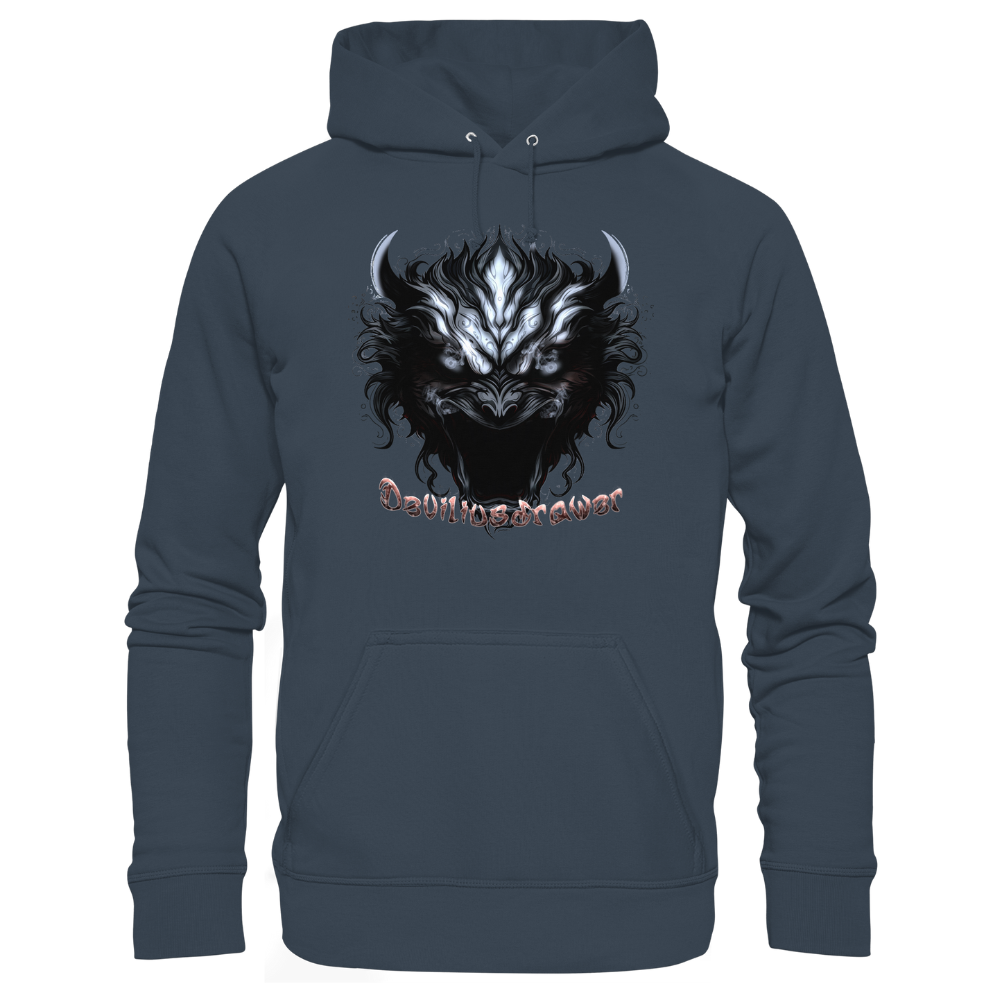 Deviliusdrawer Zombie Demon - Organic Basic Hoodie