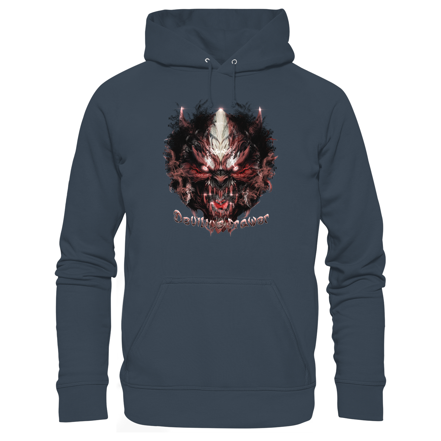 Deviliusdrawer Bloody Demon Vampire - Organic Basic Hoodie