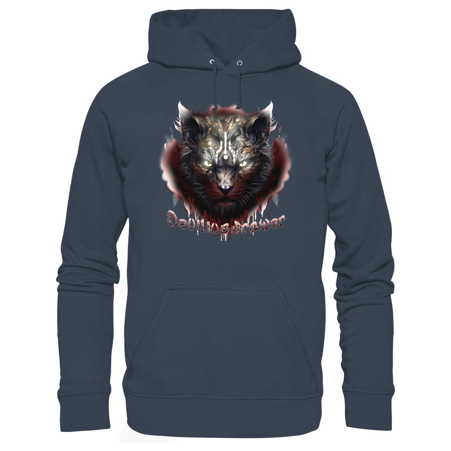 Deviliusdrawer Angry Badass - Organic Basic Hoodie